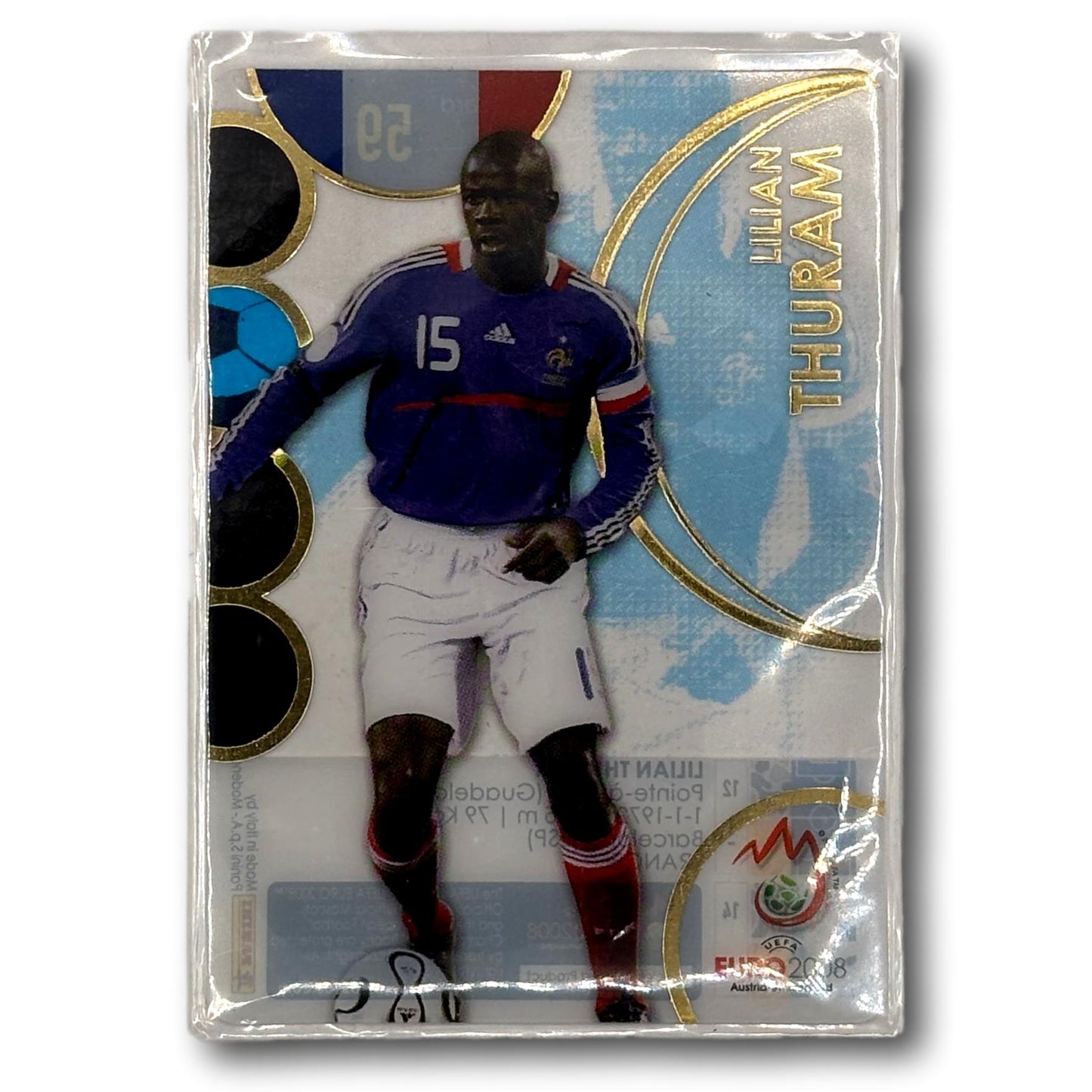 UEFA Euro 2008 - Golden Ultra Card - Lilian Thuram
