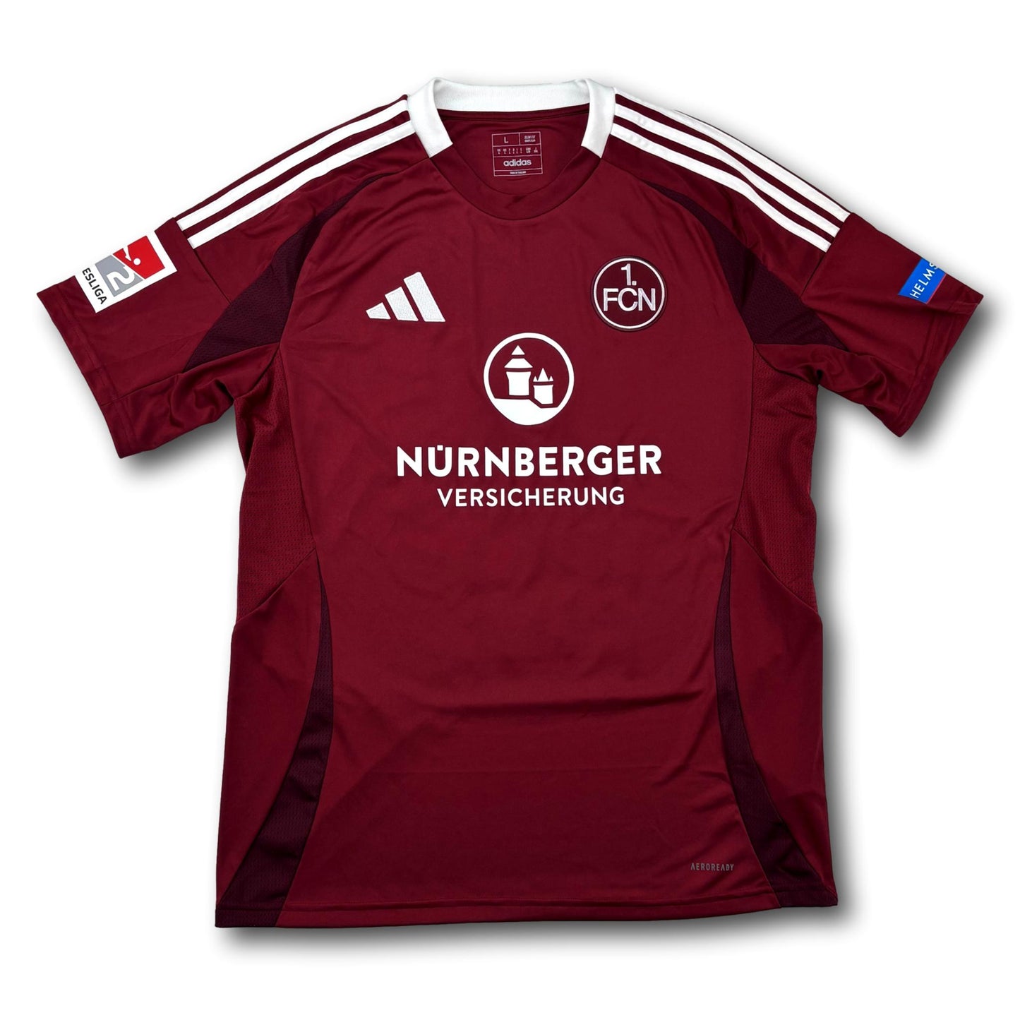 1. FC Nuremberg - 2024-24 - Matchworn - Home - L - adidas - Serra #23