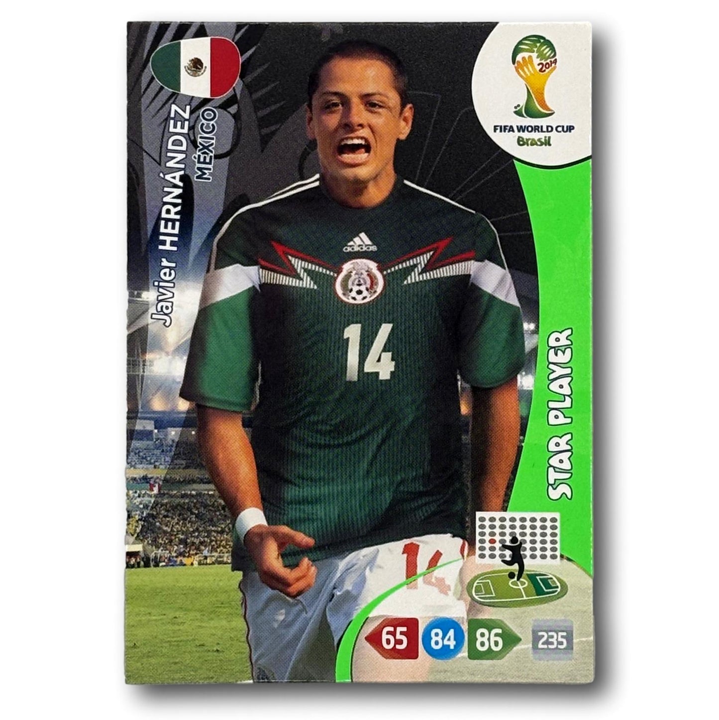Adrenalyn FIFA World Cup 2014 - Joueur vedette - Javier Hernandez