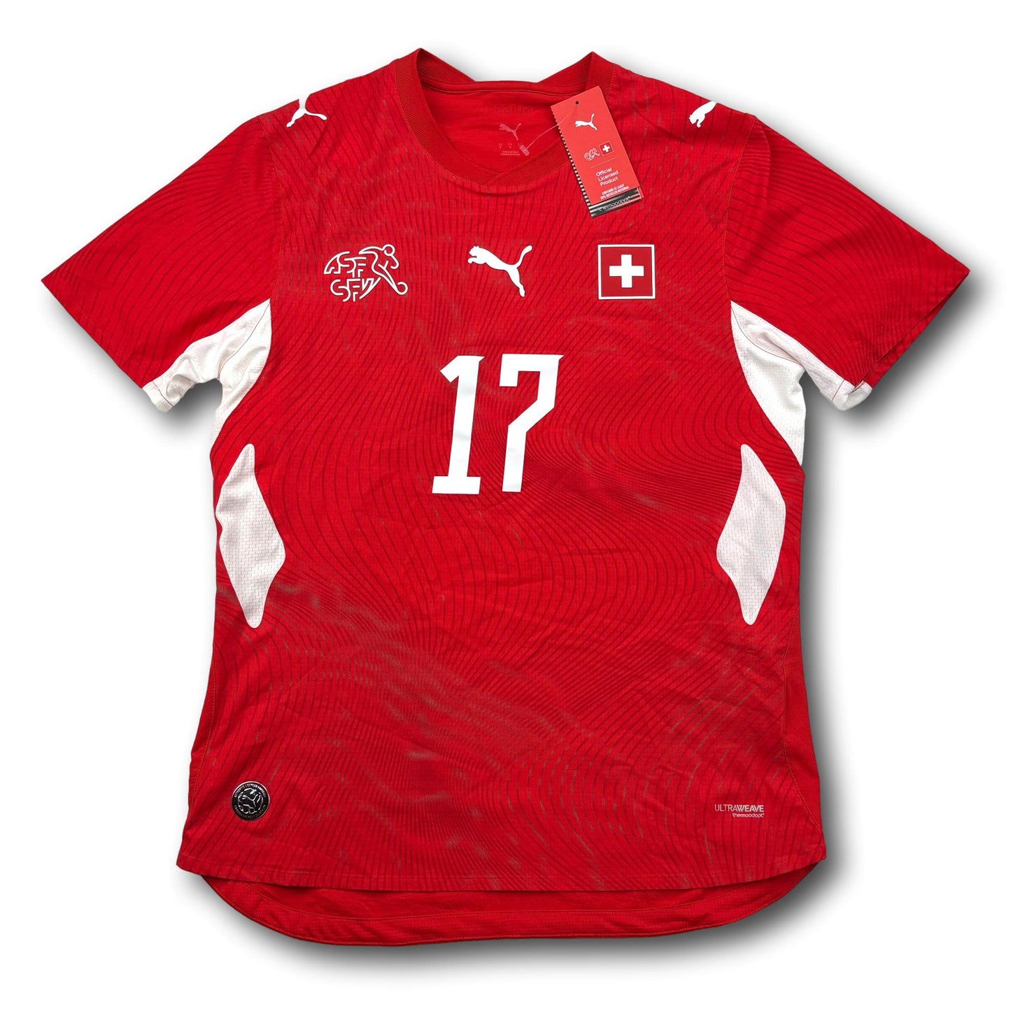 Suisse - 2026 - Authentique - Domicile - S - Puma - Vargas #17