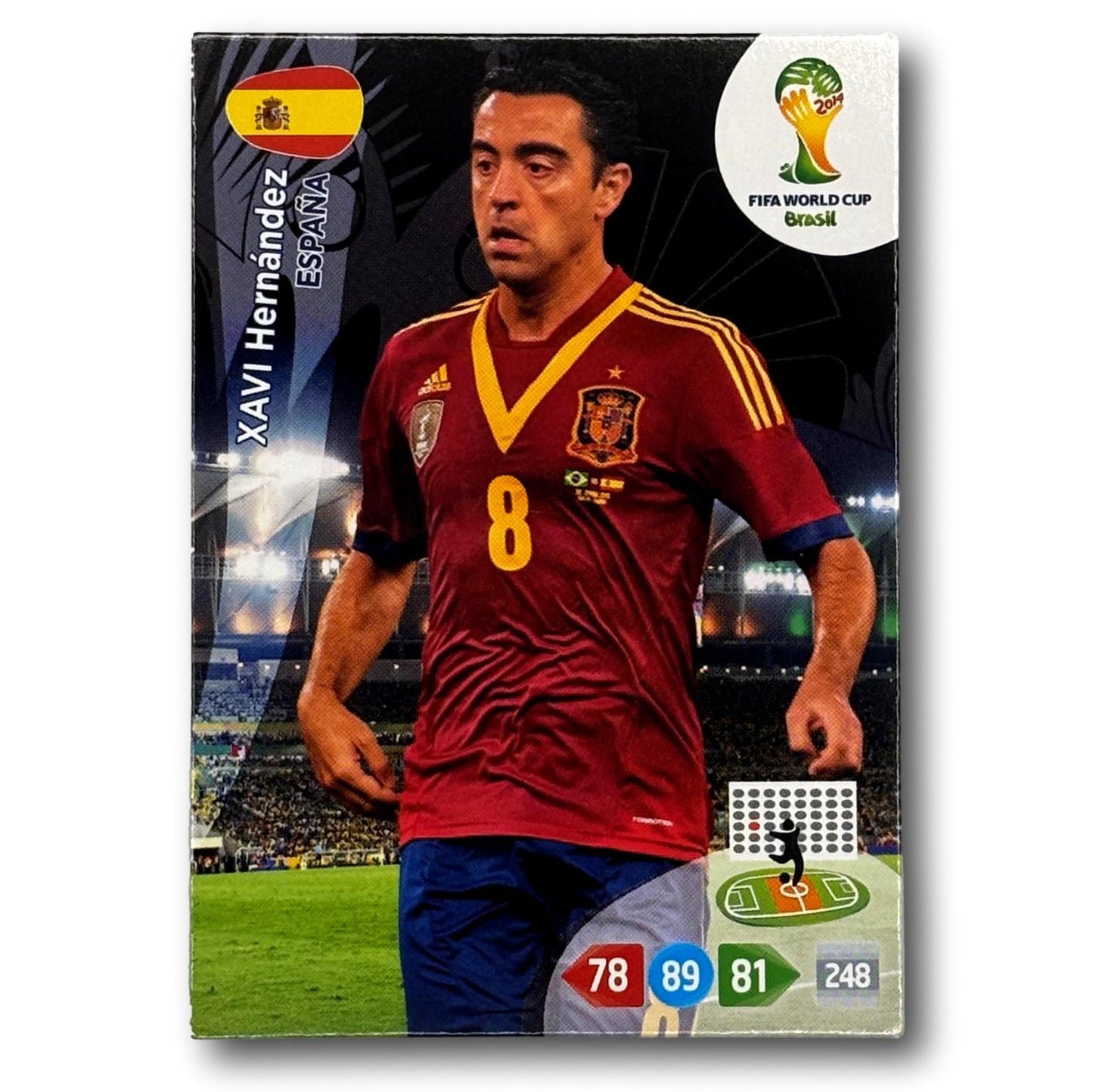 Adrenalyn FIFA World Cup 2014 - Xavi Hernandez
