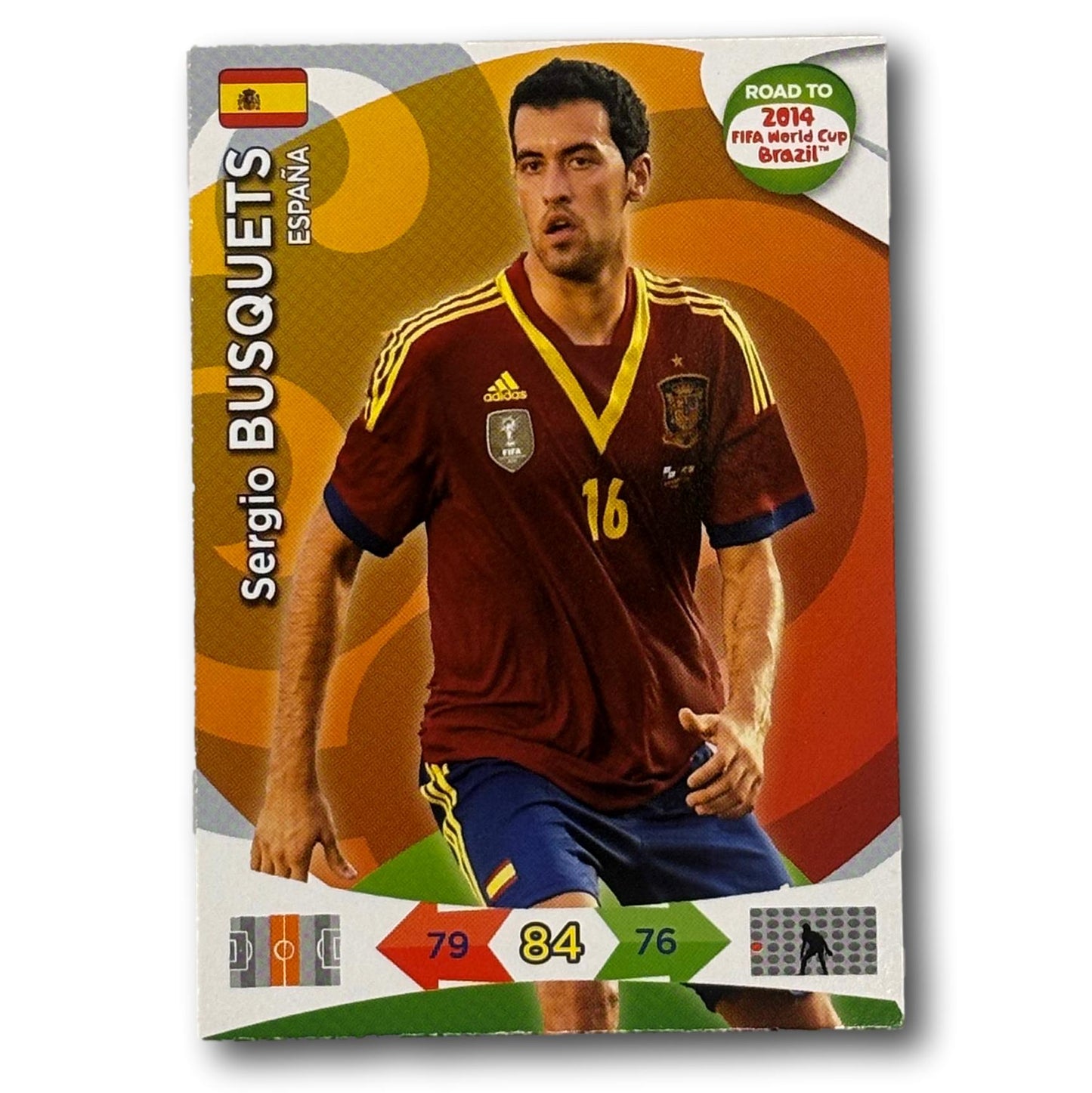 Adrenalyn Road to World Cup 2014 - Sergio Busquets