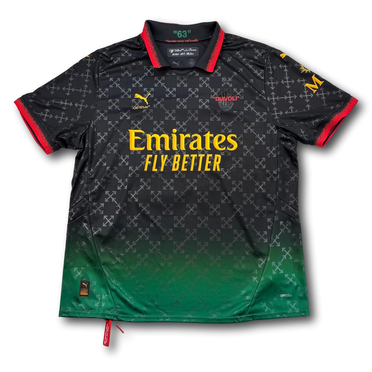 AC Milan x Off-White - 2024-25 - Fourth - XL - Puma - Rafa Leão #10