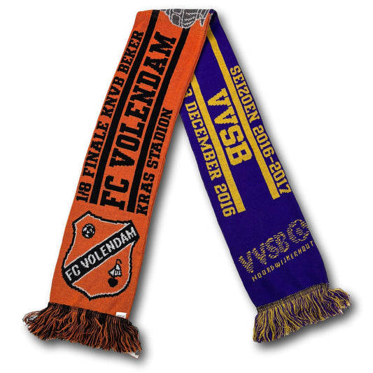 FC Volendam / VVSB - huitièmes de finale KNVB Beker 2016 - écharpe de supporters