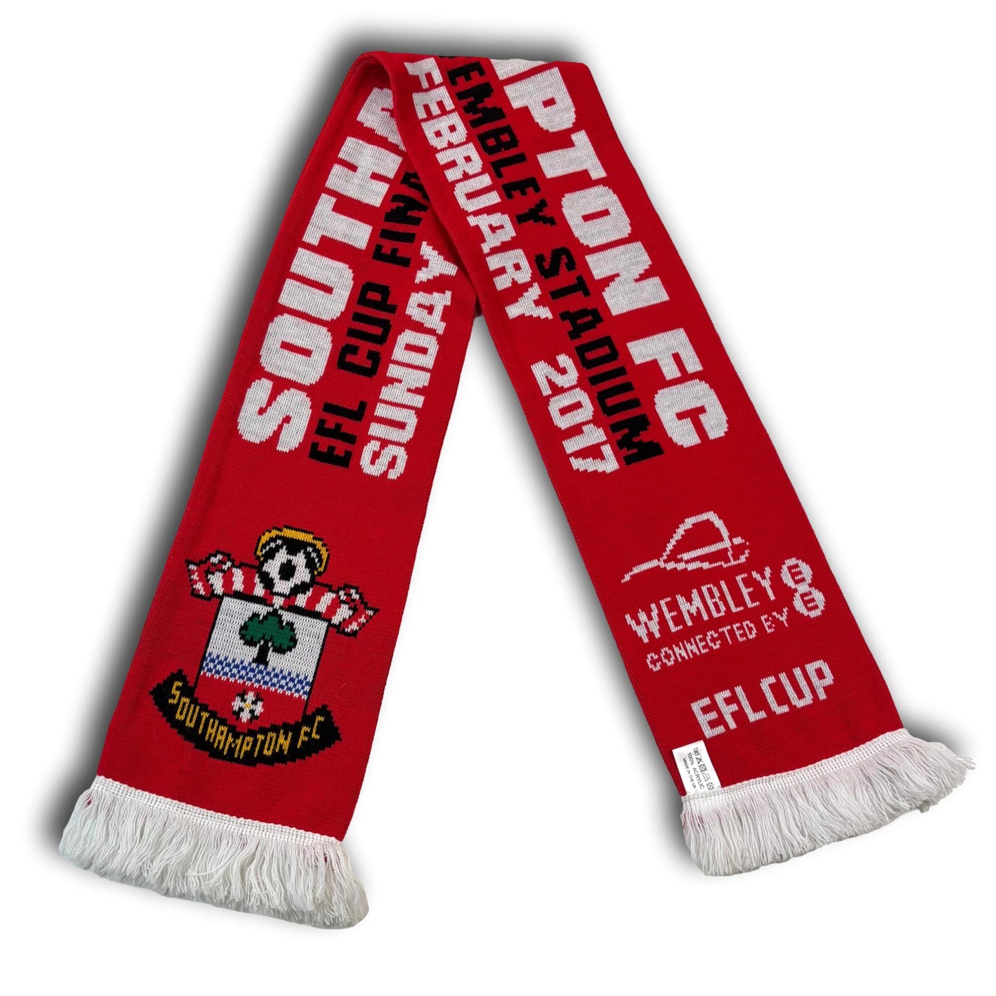 Écharpe de supporter du Southampton FC - Finale de la Coupe EFL 2017