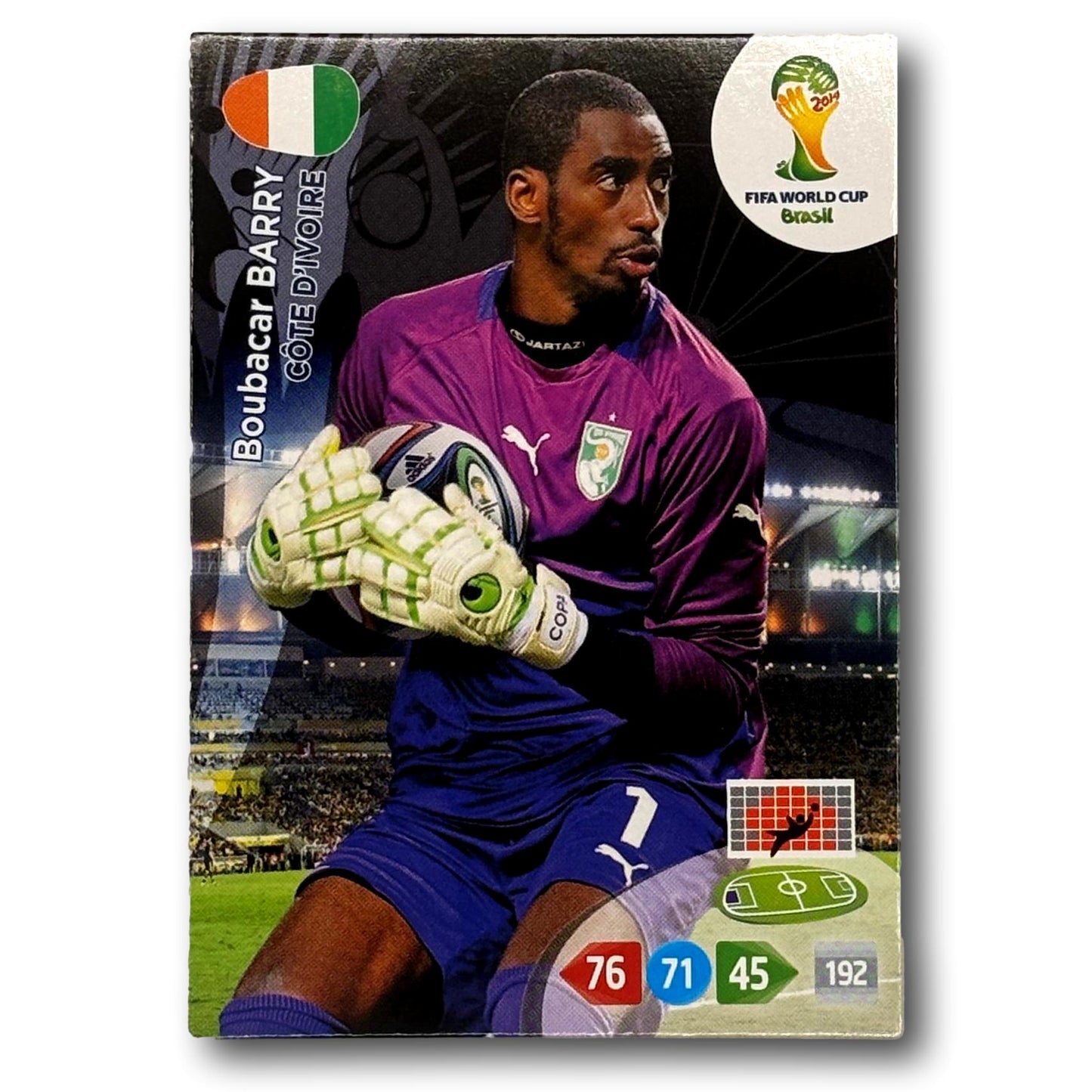 Adrenalyn FIFA World Cup 2014 - Boubacar Barry