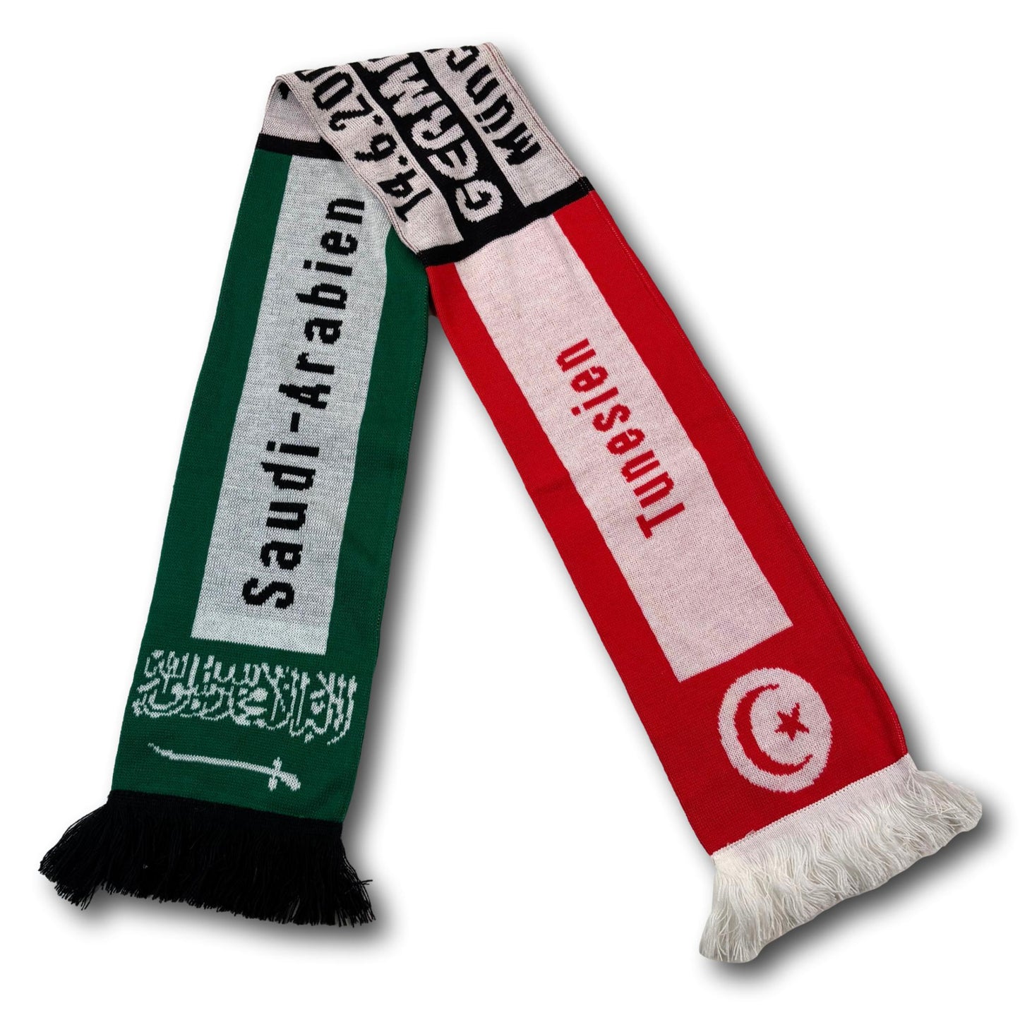 Tunisia / Saudi Arabia - FIFA World Cup 2006 - Fan Scarf