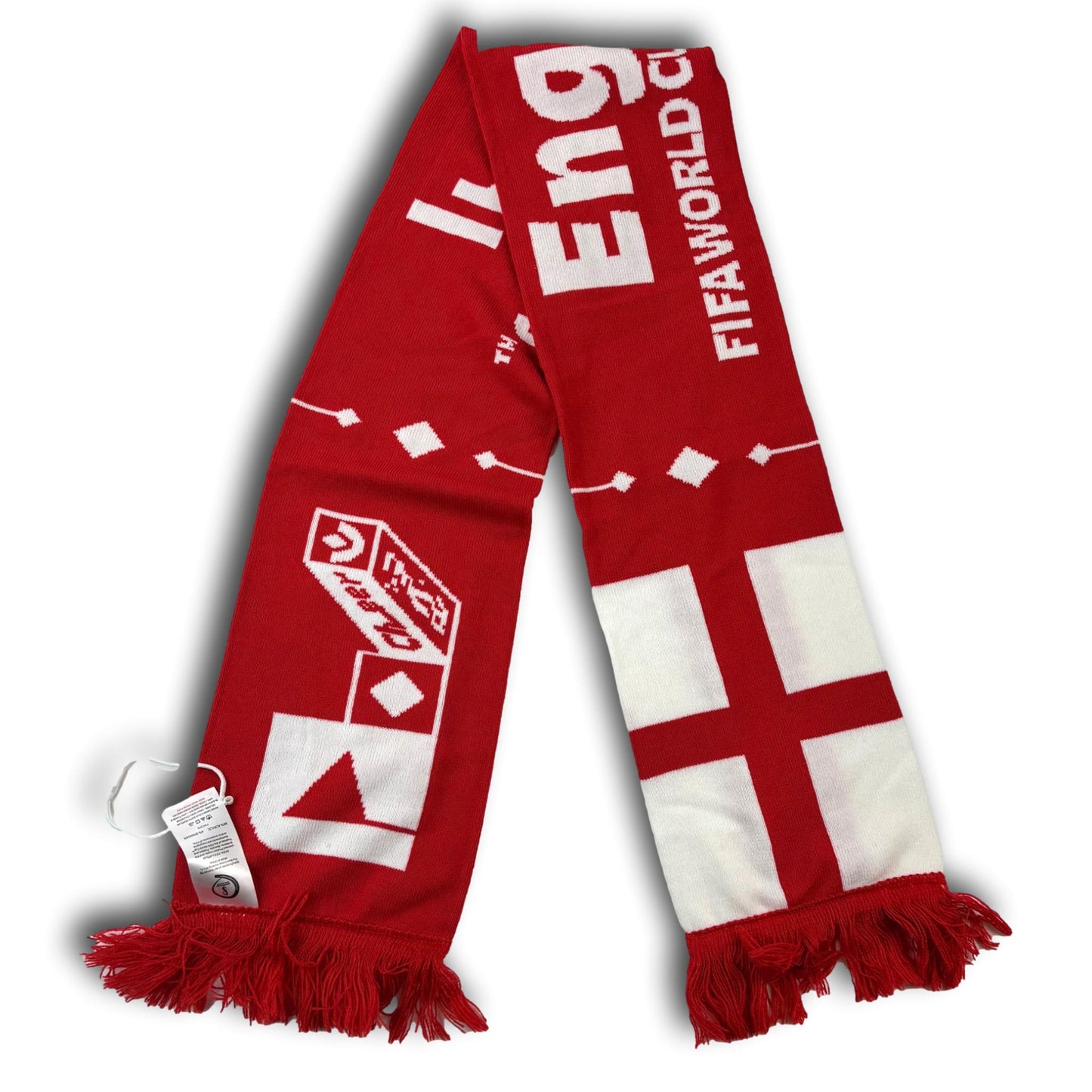 Angleterre - Coupe du Monde de la FIFA Qatar 2022 - Écharpe de supporter