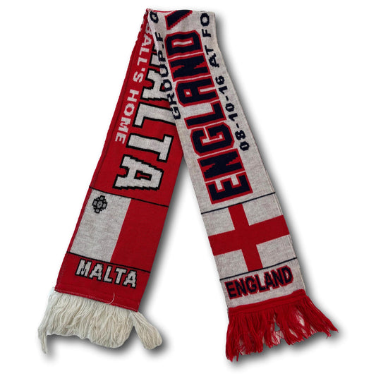 England / Malta - WM-Qualifikationsspiel 2016 - Fanschal