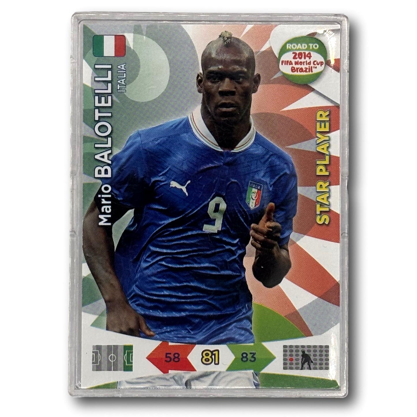 Adrenalyn Road to World Cup 2014 - Joueur vedette - Mario Balotelli