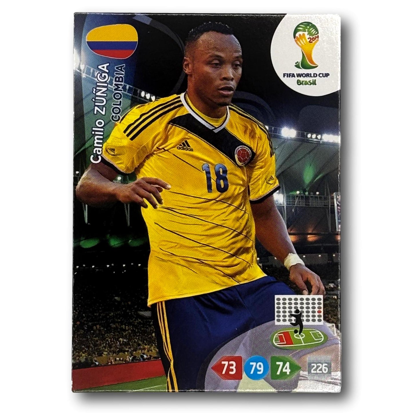 Adrenalyn FIFA World Cup 2014 - Camilo Zuniga