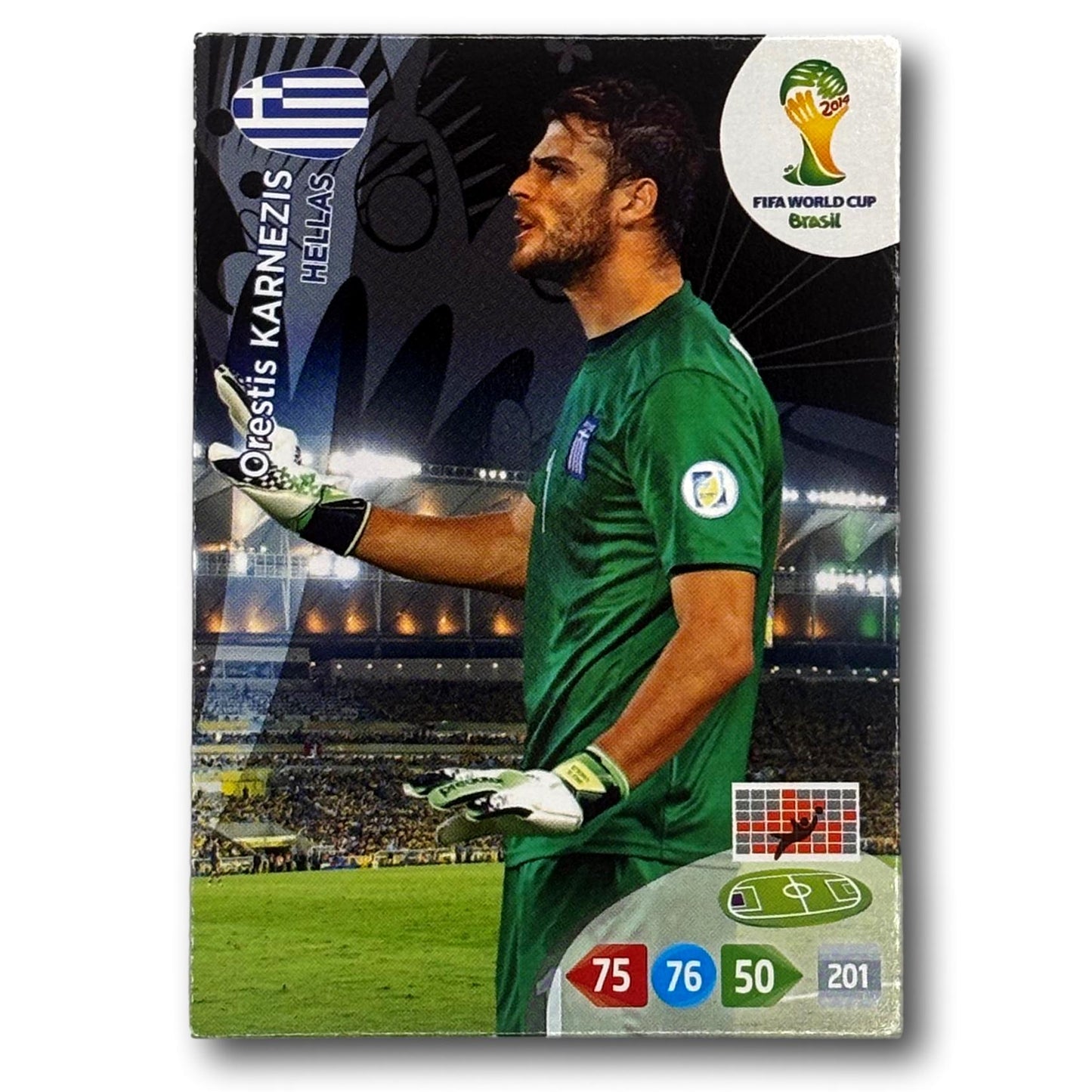 Adrenalyn FIFA World Cup 2014 - Orestis Karnezis