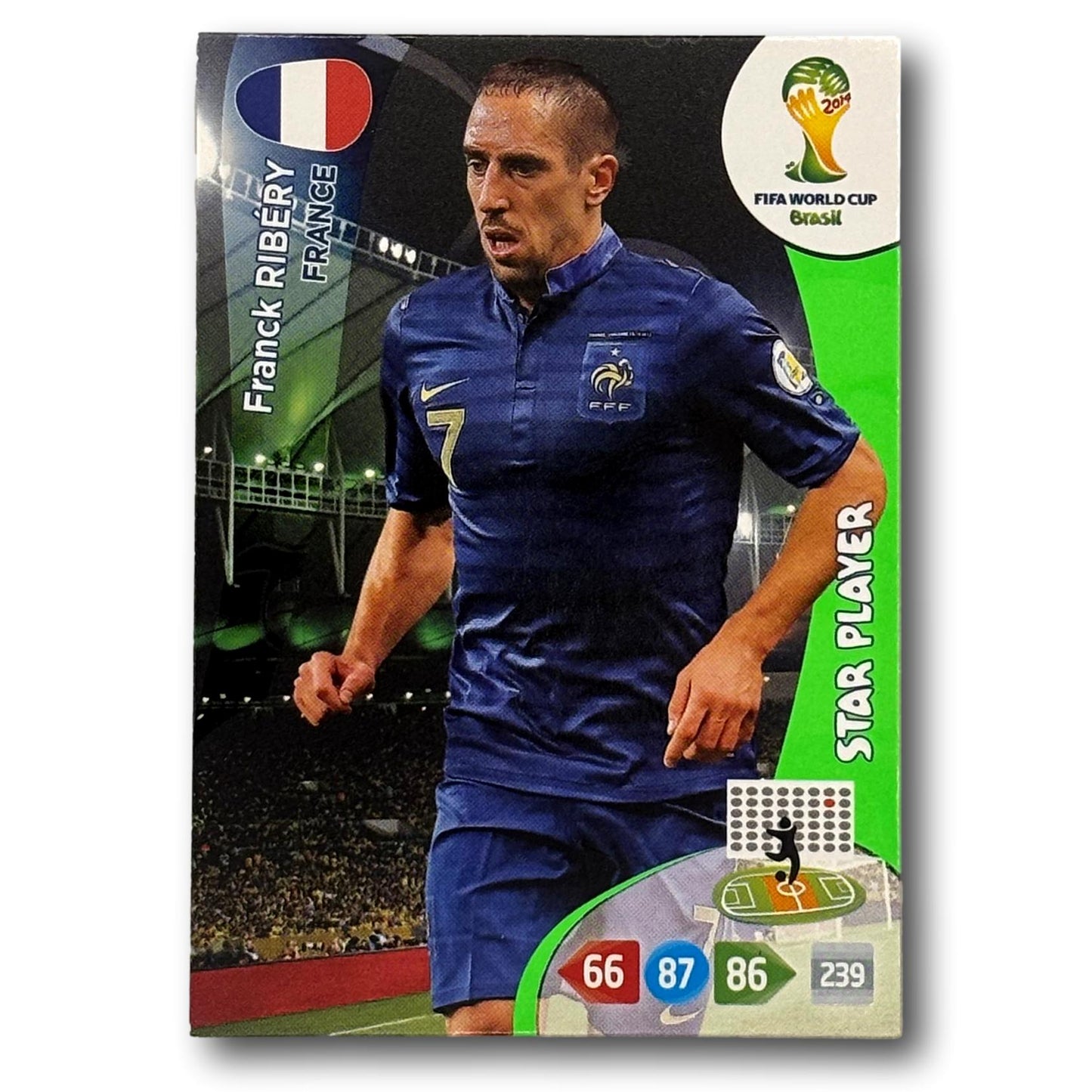 Adrenalyn FIFA World Cup 2014 - Joueur vedette - Franck Ribéry
