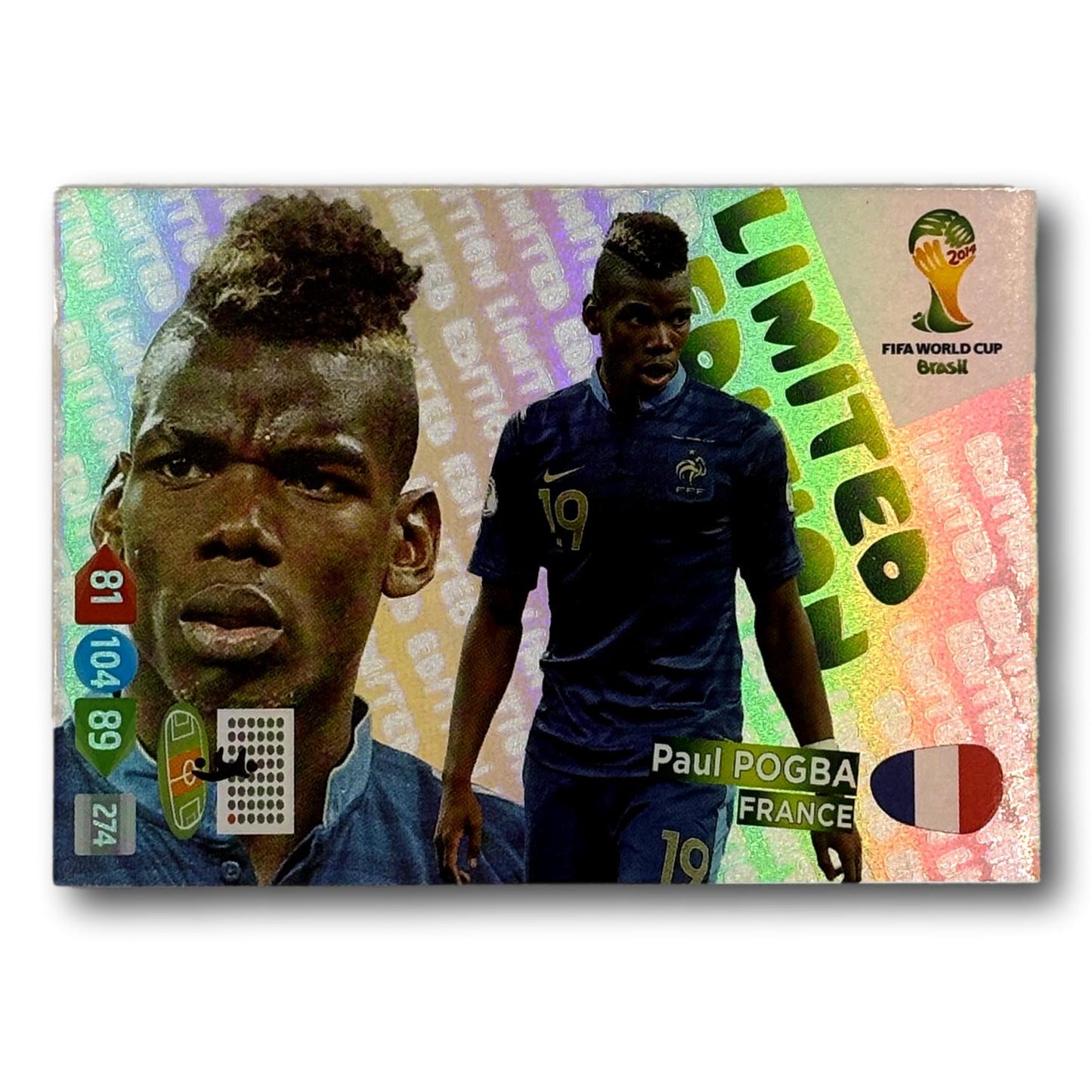 Adrenalyn FIFA World Cup 2014 - Limited Edition - Paul Pogba
