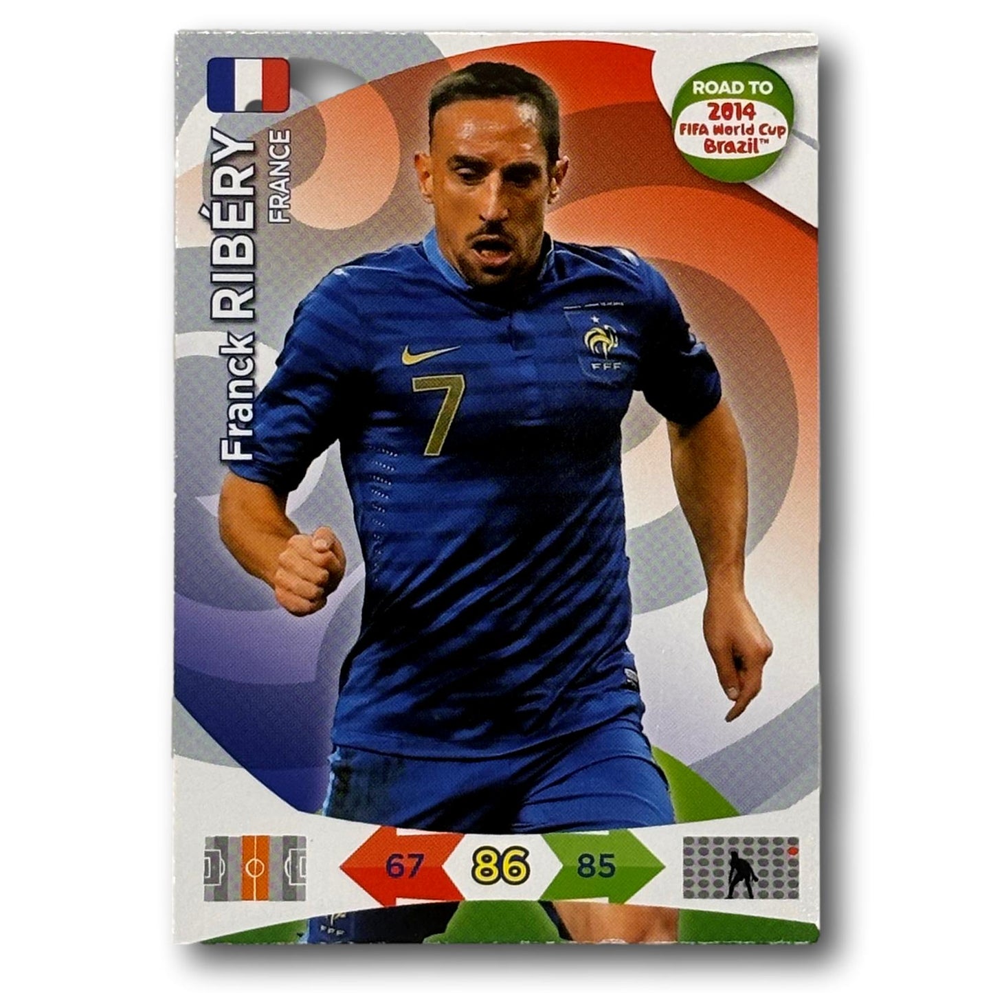 Adrenalyn Road to World Cup 2014 - Franck Ribéry