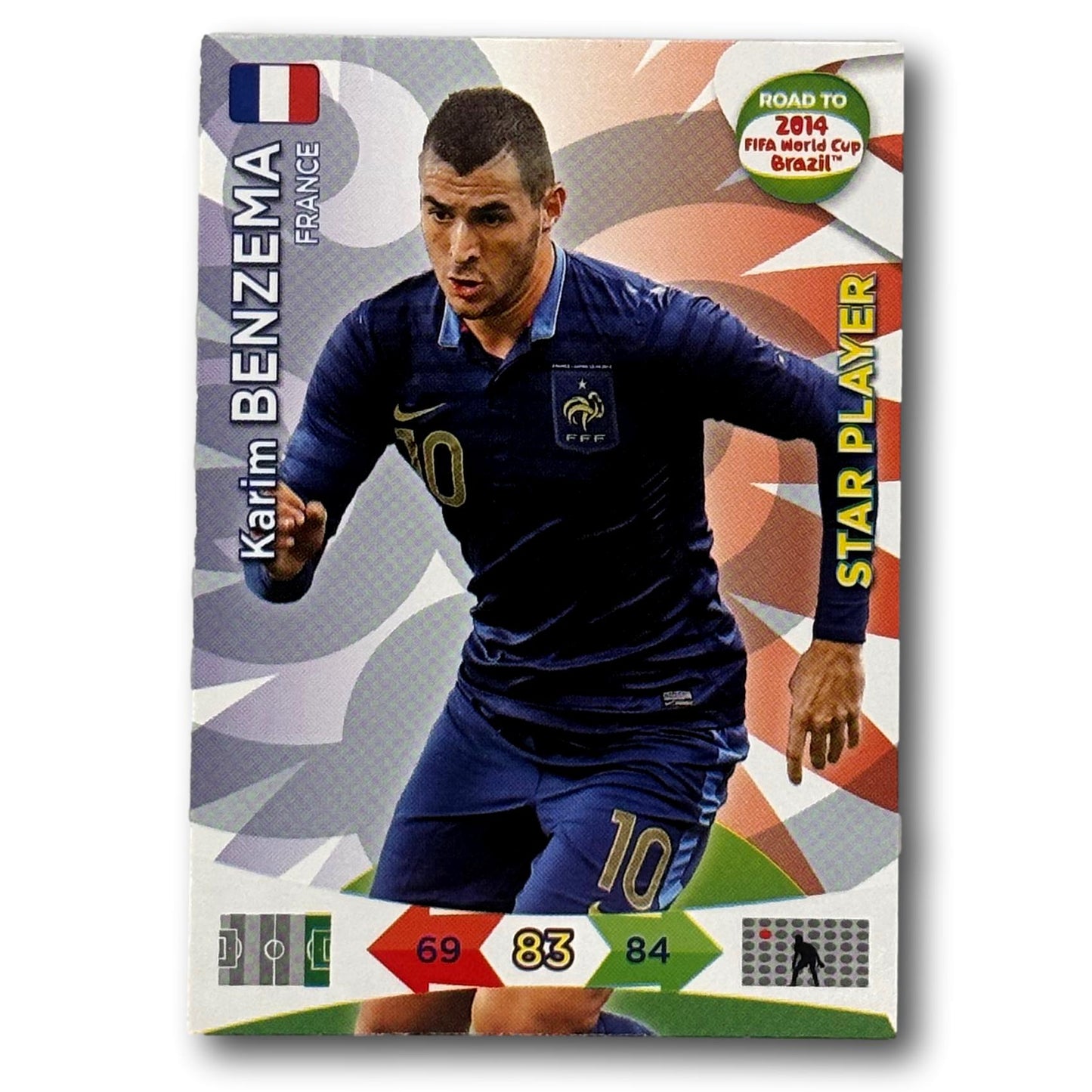 Adrenalyn Road to World Cup 2014 - Star Player - Karim Benzema