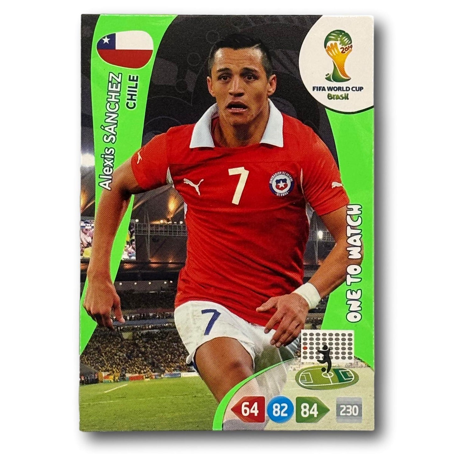 Adrenalyn FIFA World Cup 2014 - One To Watch - Alexis Sanchez