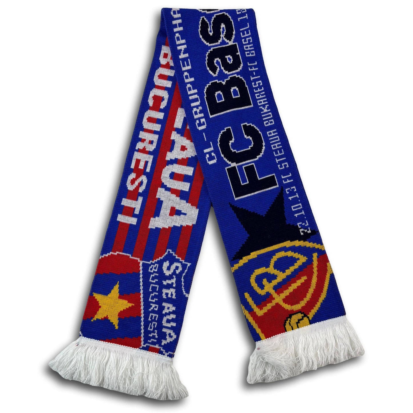 FC Basel / FC Steaua Bukarest - Champions League 2013/14 - Fanschal