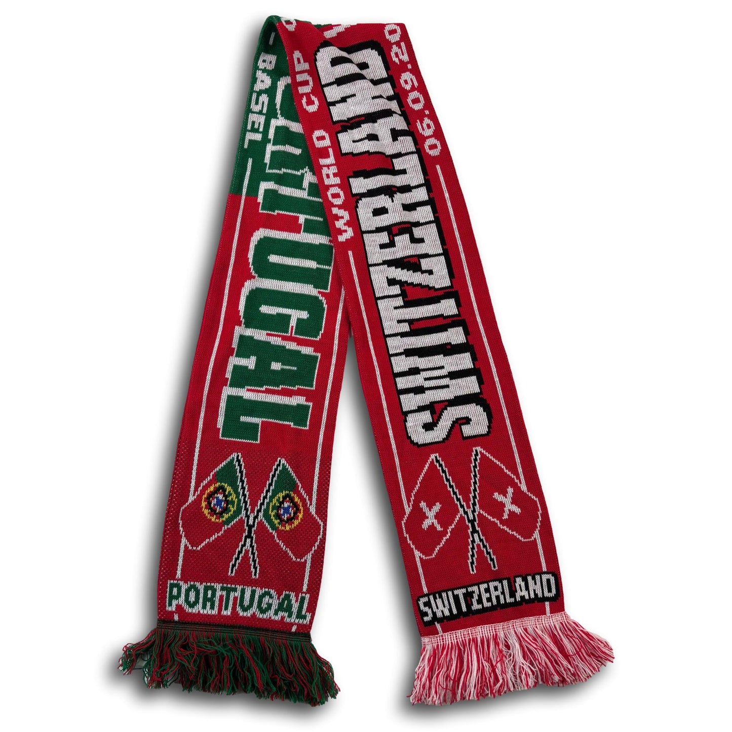 Switzerland / Portugal - 2016 World Cup Qualifying Match - Fan Scarf