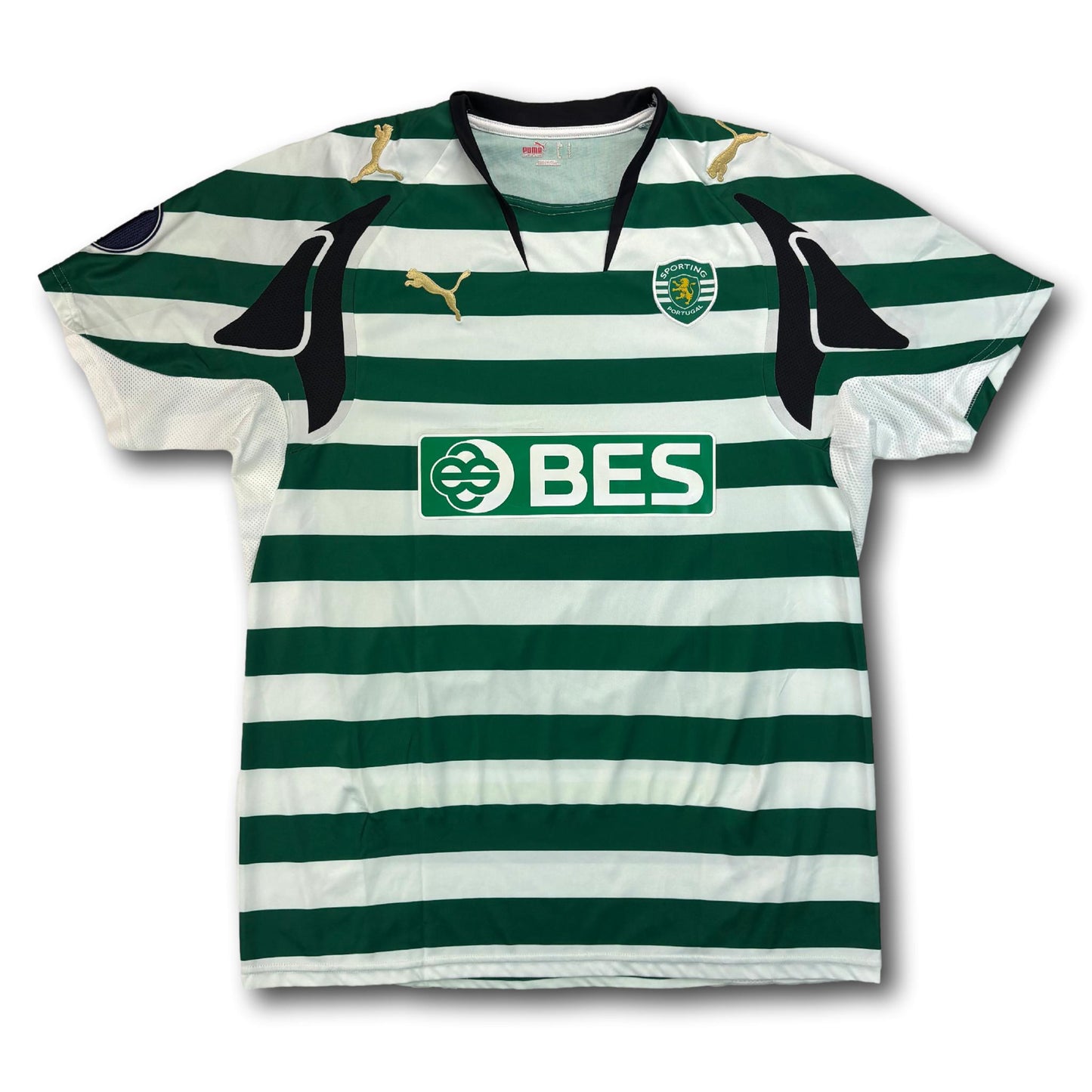 Sporting Lisbonne - 2007-08 - Tenue de match - Domicile - L - Puma - C. Paredes #5