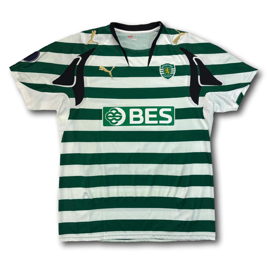 Sporting Lisbonne - 2007-08 - Tenue de match - Domicile - L - Puma - C. Paredes #5