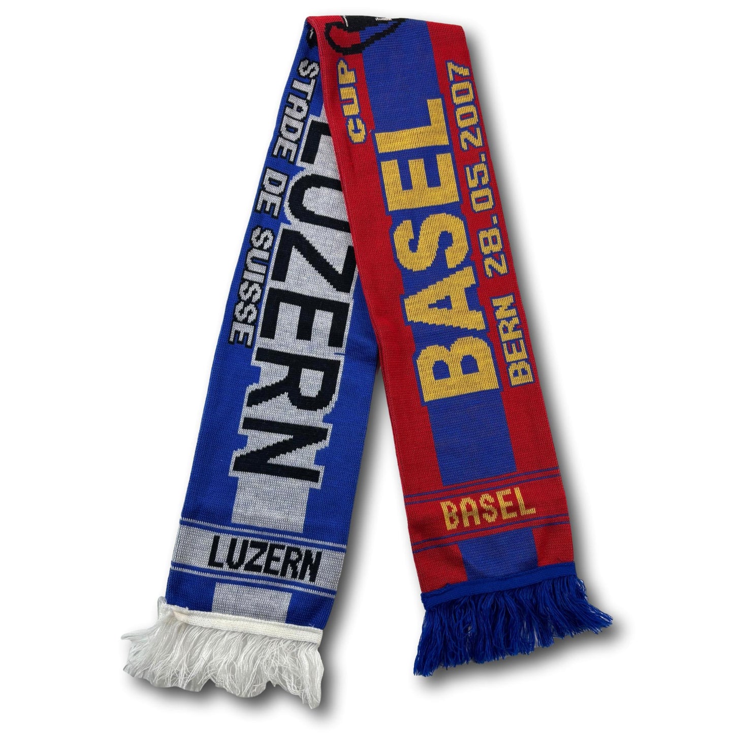 FC Bâle / FC Lucerne - Finale Coupe de Suisse 2007 - Fan Foulard