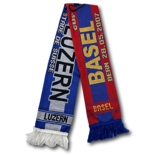 FC Basel / FC Luzern - Schweizer Cupfinal 2007 - Fanschal