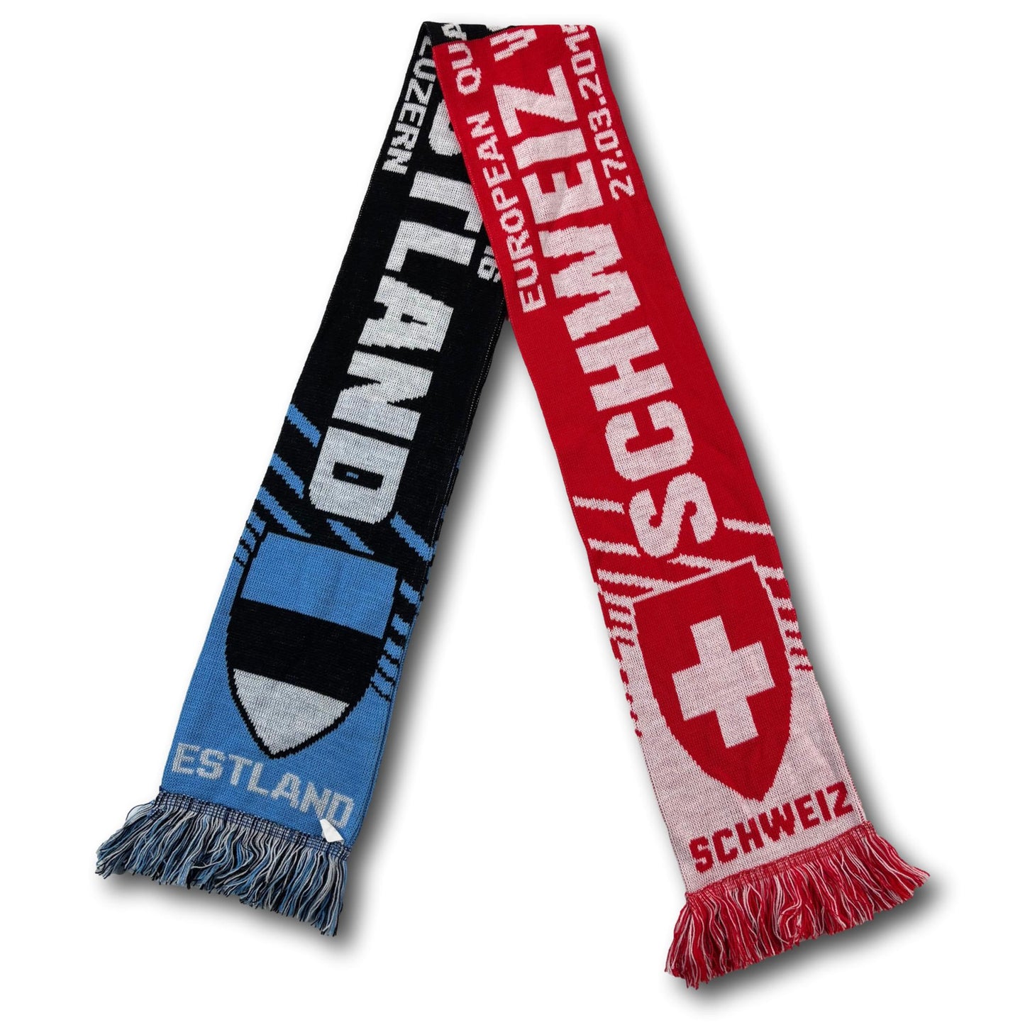 Switzerland / Estonia - European Championship Qualifier 2015 - Fan Scarf
