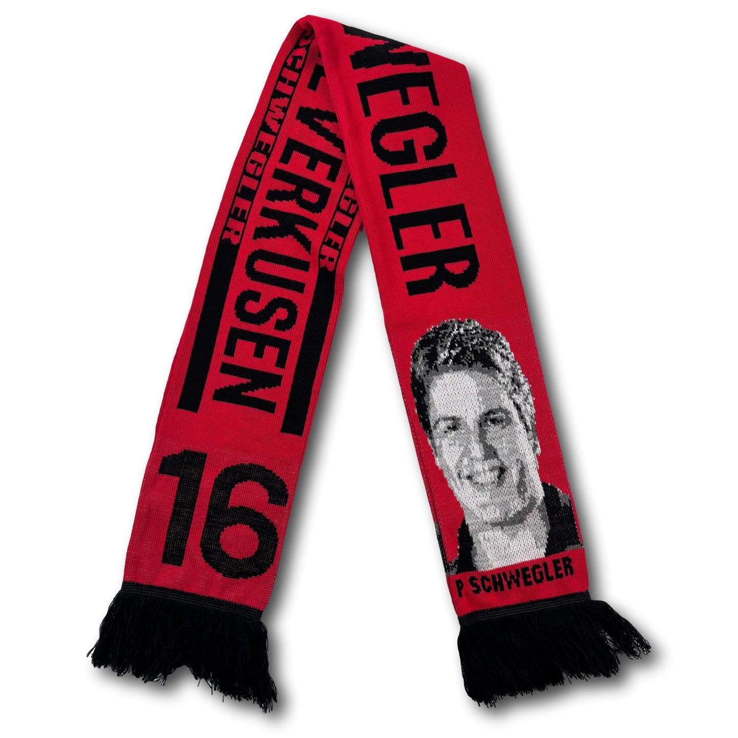 Écharpe de supporter du Bayer Leverkusen - dédicacée
