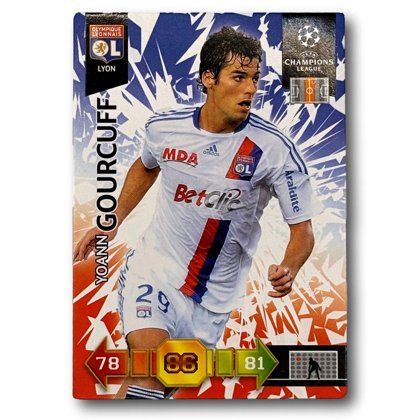 Adrenalyn Champions League 2010/11 - Yoann Gourcuff