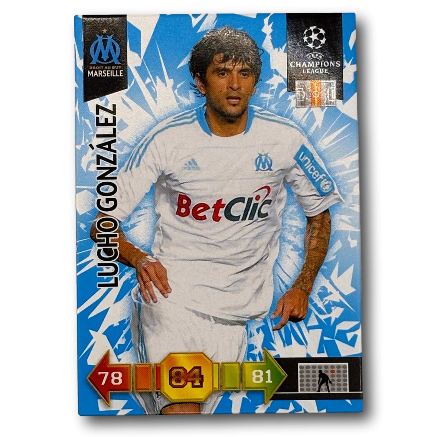 Adrenalyn Champions League 2010/11 - Lucho González