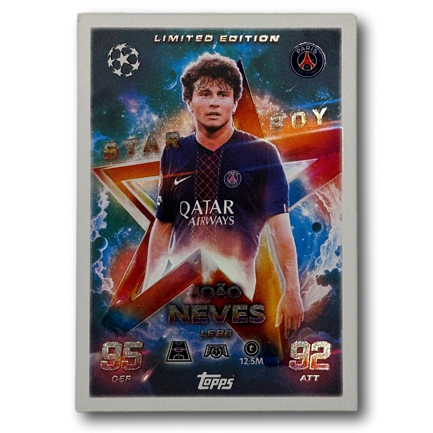 Topps Match Attax 2025/26 - Star Boy Édition Limitée - João Neves