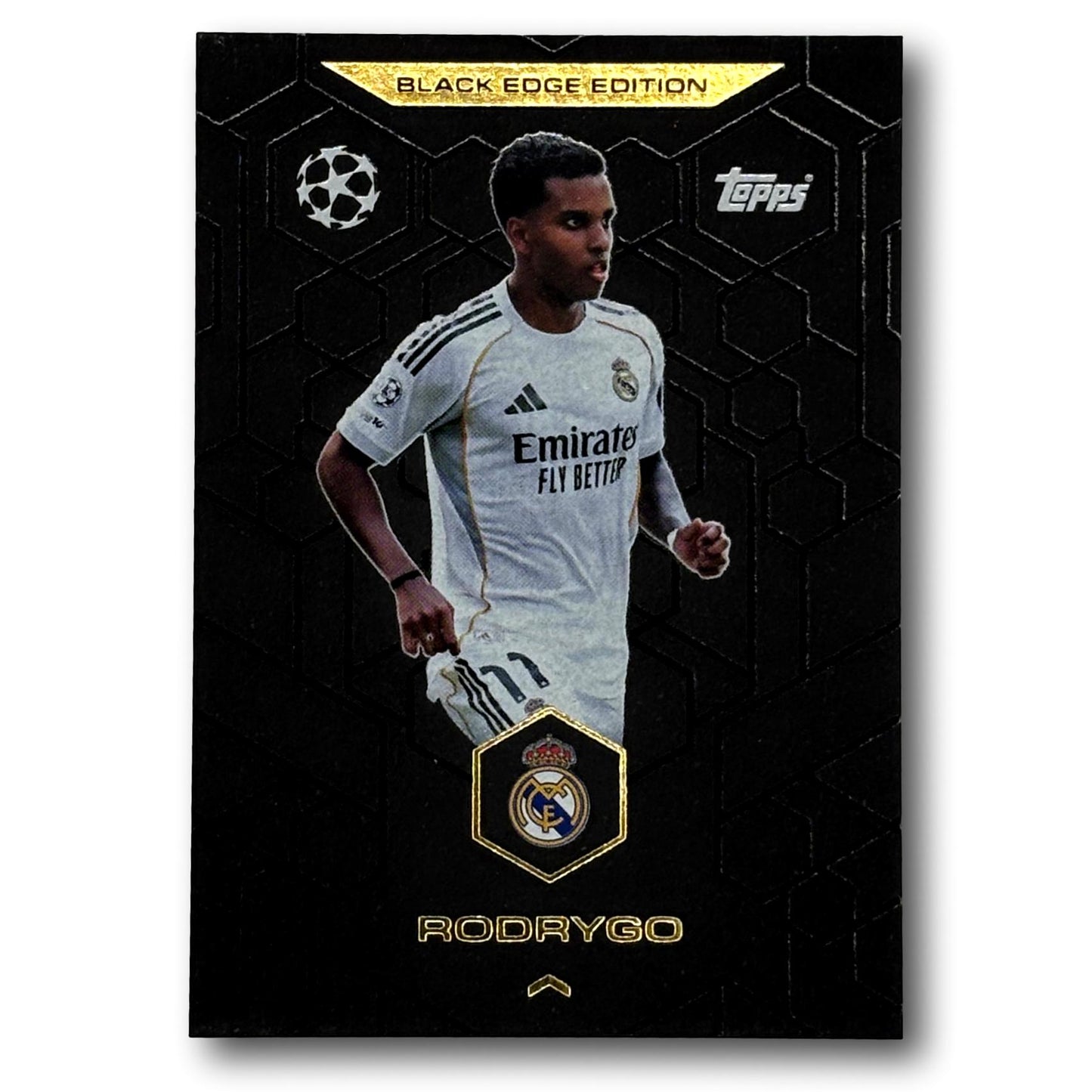 Topps Match Attax 2025/26 - Édition Black Edge - Rodrygo
