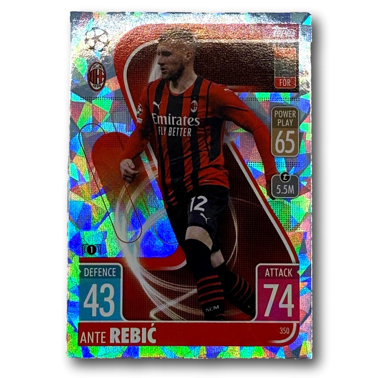 Topps Match Attax 2021/22 - Crystal Parallel - Ante Rebić