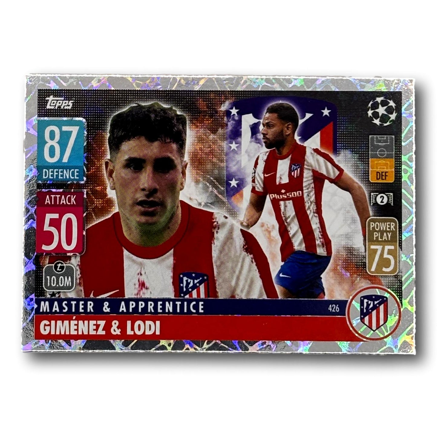 Topps Champions League 2021/2022 - Maître & Apprenti - Giménez & Lodi