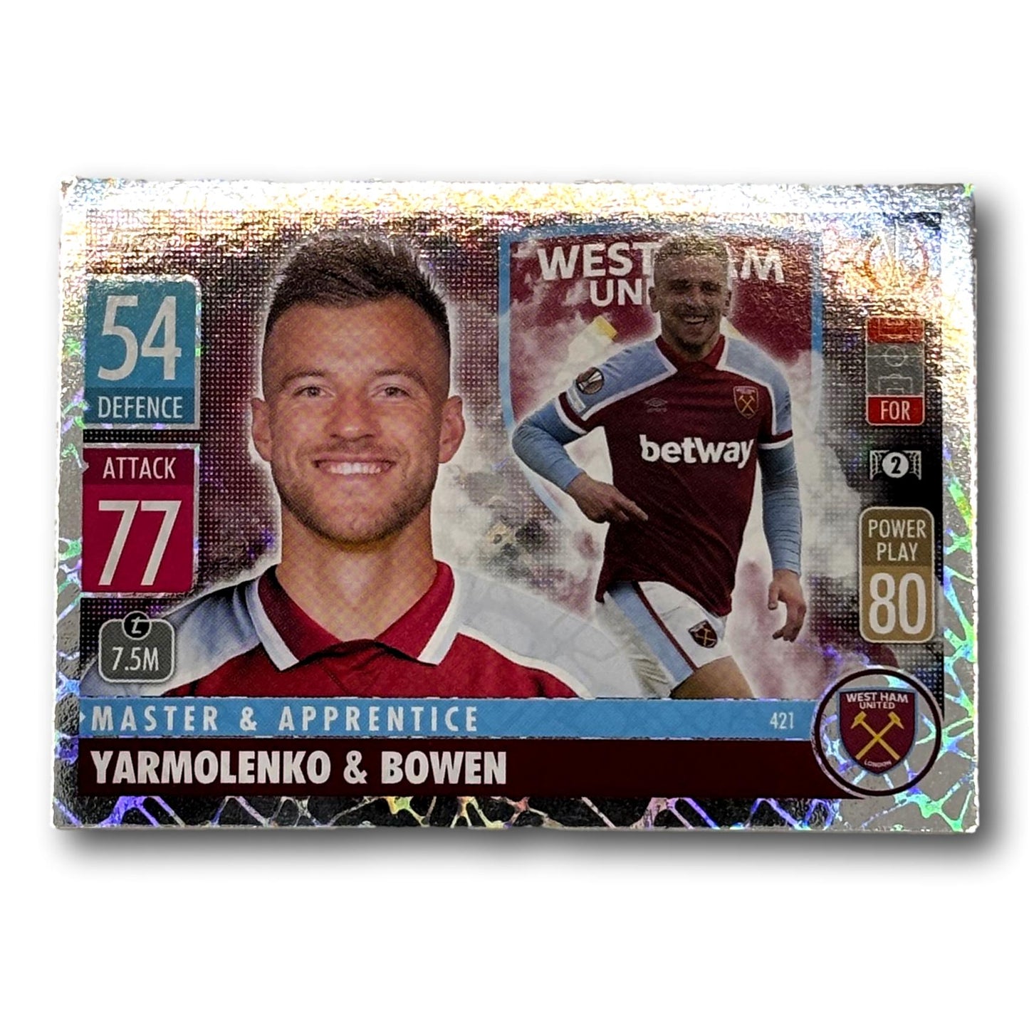 Topps Champions League 2021/2022 - Master & Apprentice - Yarmolenko & Bowen