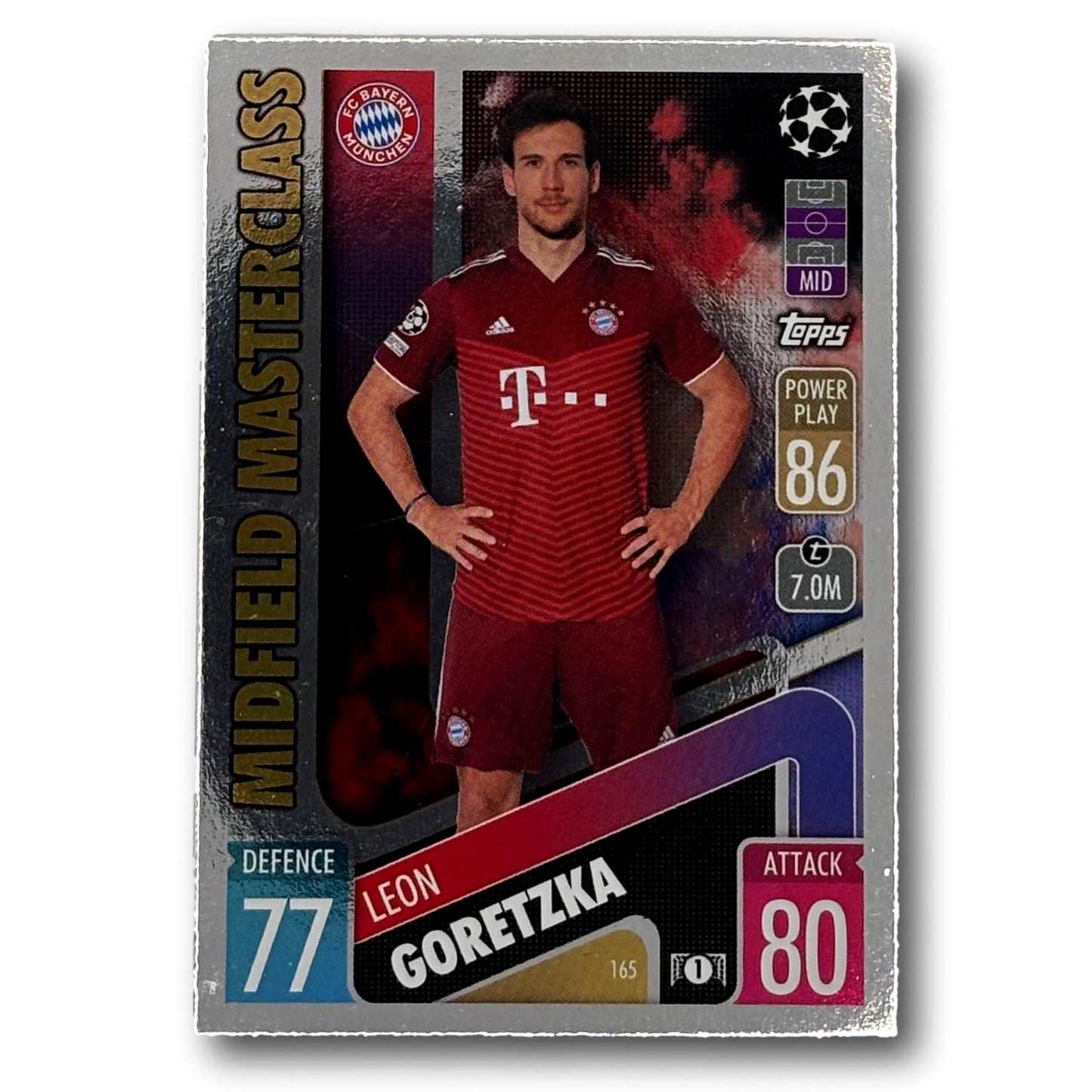 Topps Match Attax 2021/22 - Midfield Masterclass - Leon Goretzka