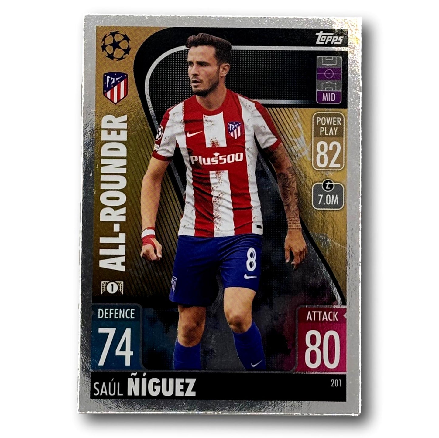Topps Match Attax 2021/22 - All-Rounder - Saúl Ñíguez