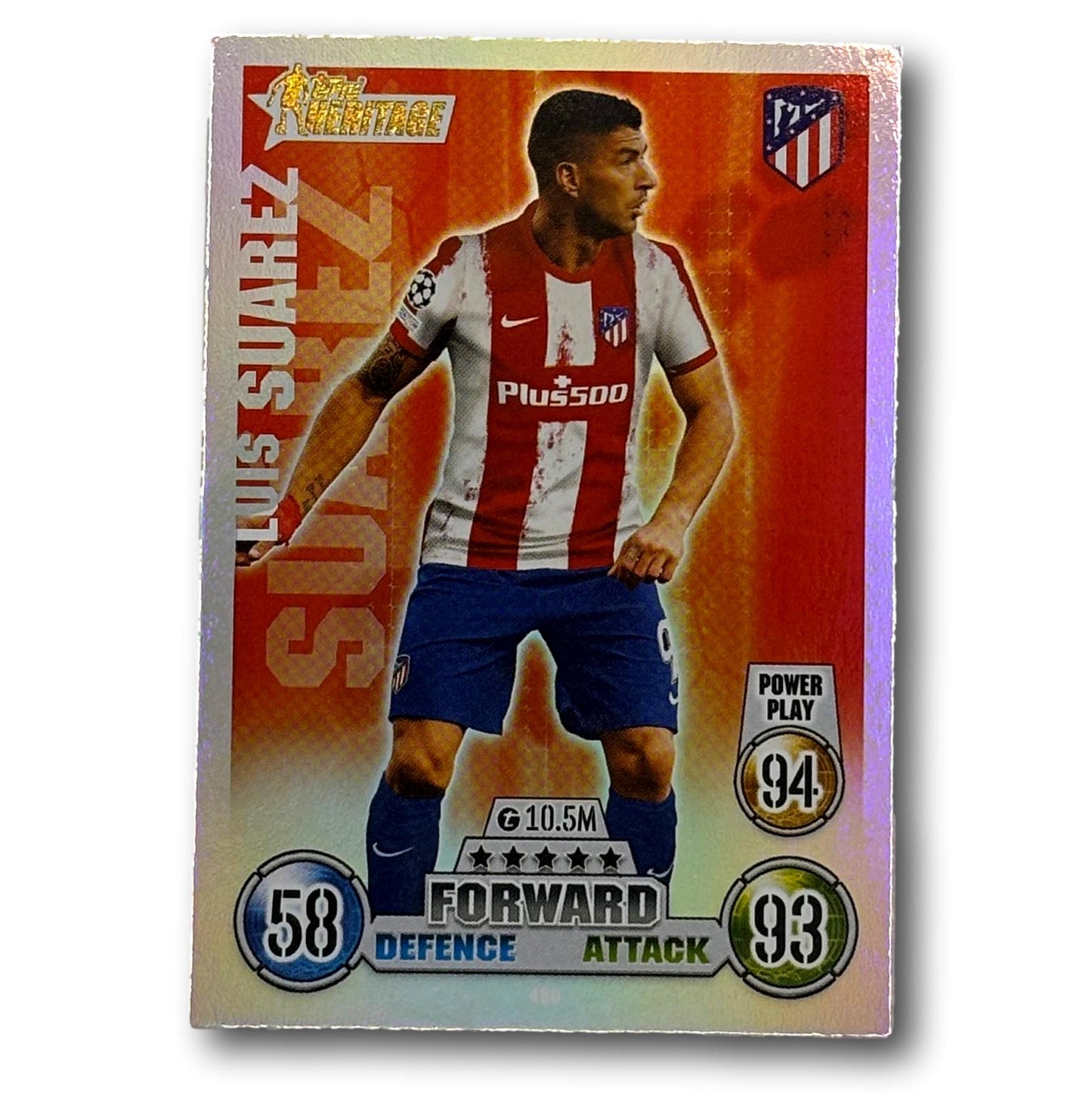 Topps Match Attax 2021/22 Heritage - Ailier - Luis Suárez