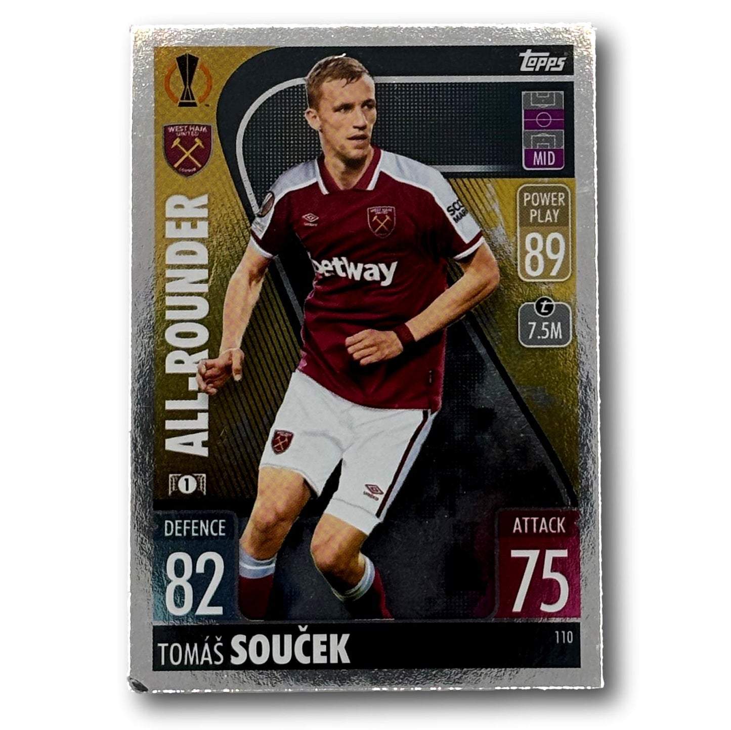 Topps Match Attax 2021/22 - All-Rounder - Tomáš Souček