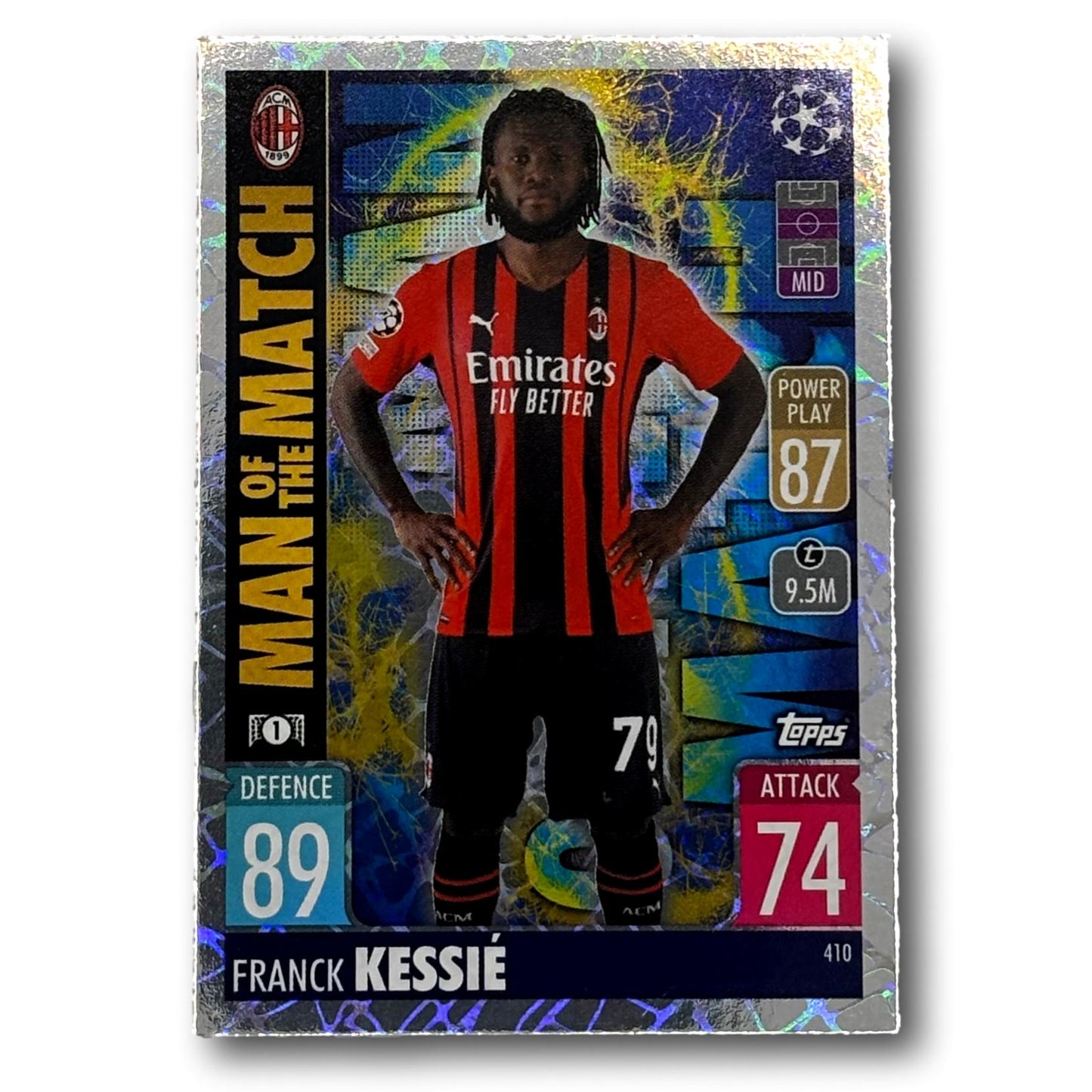 Topps Match Attax 2021/22 - Homme du match - Franck Kessié