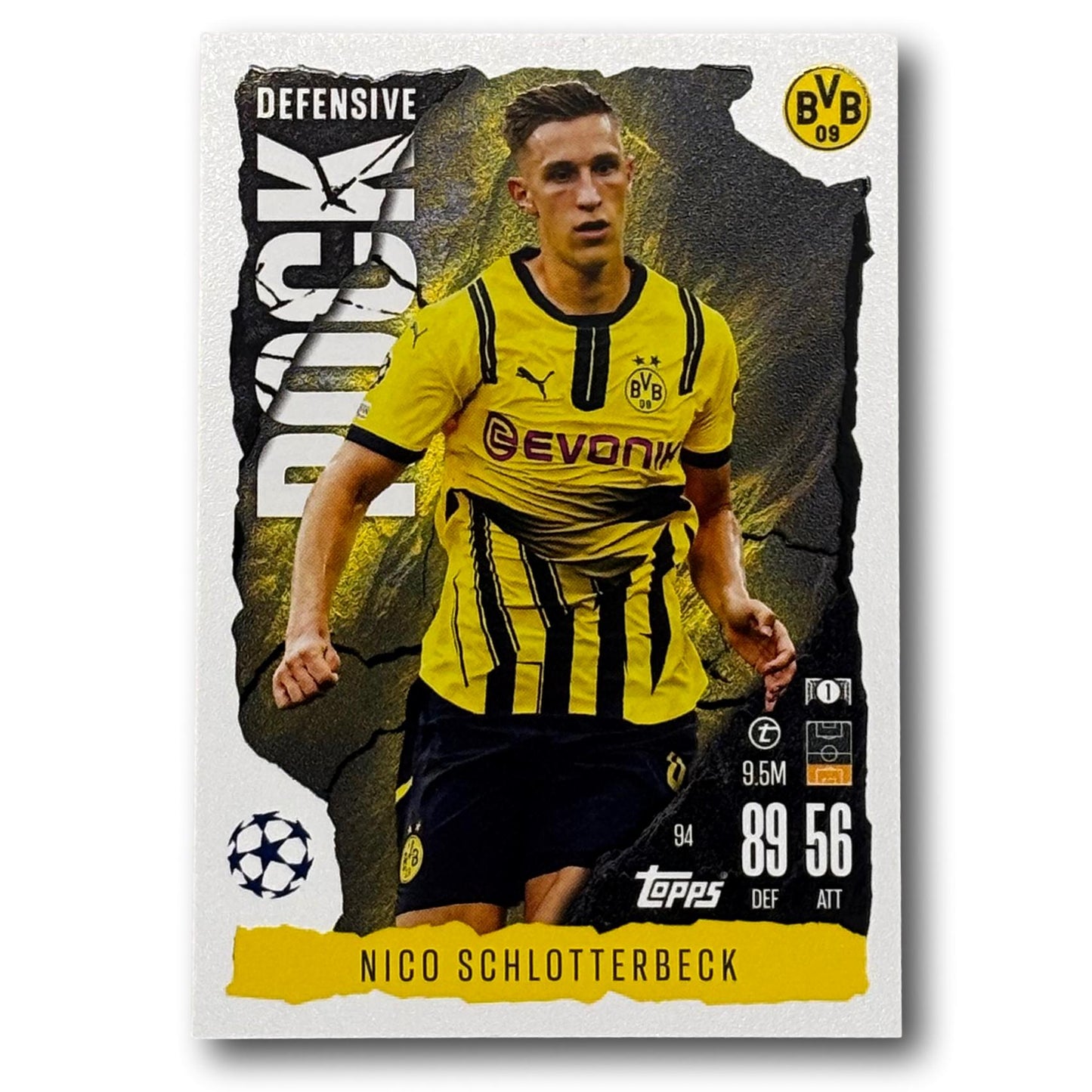 Topps Match Attax 2024/25 - Roche défensive - Nico Schlotterbeck