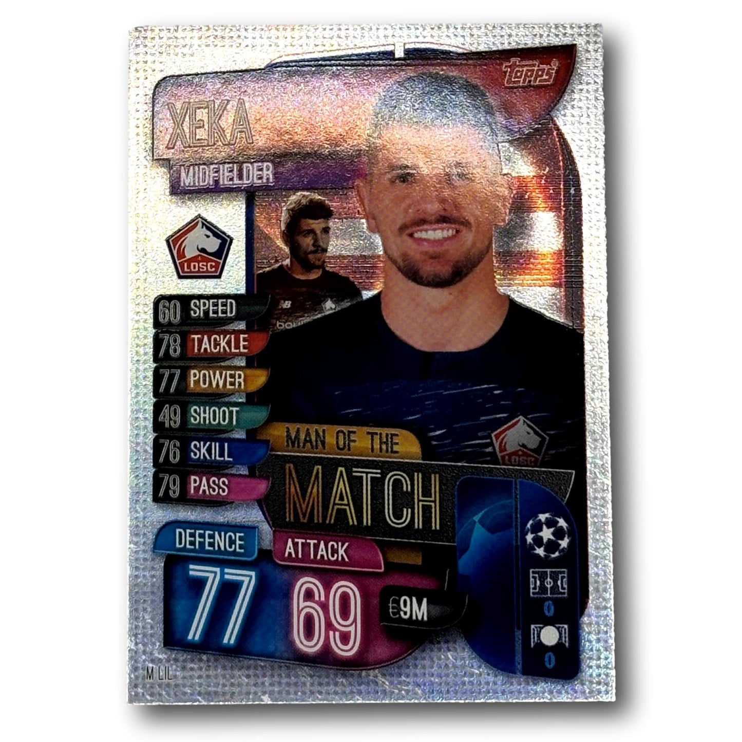 Topps Match Attax 2019/20 - Man of the Match / Midfielder - Xeka