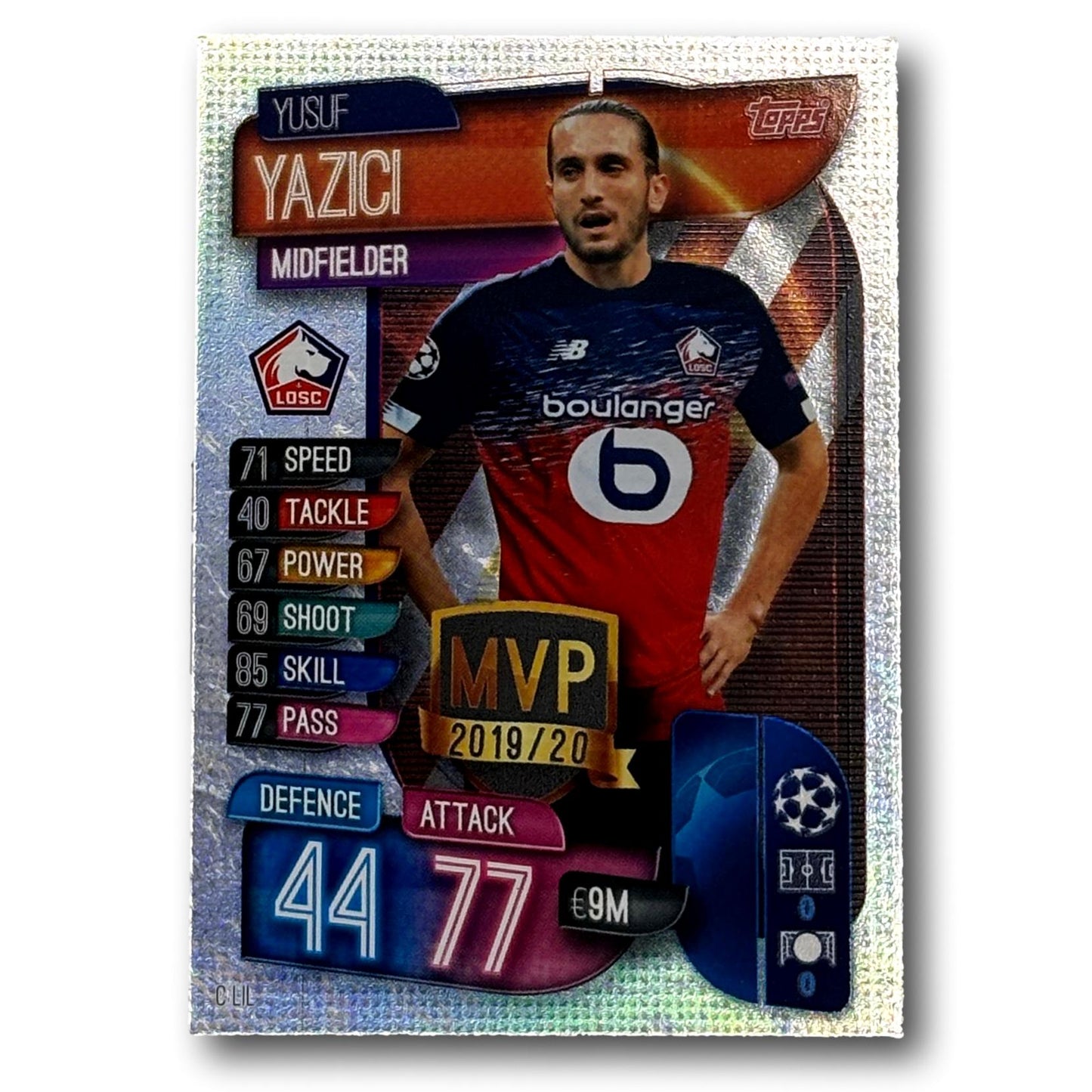 Topps Match Attax 2019/20 - MVP / Midfielder - Yusuf Yazici