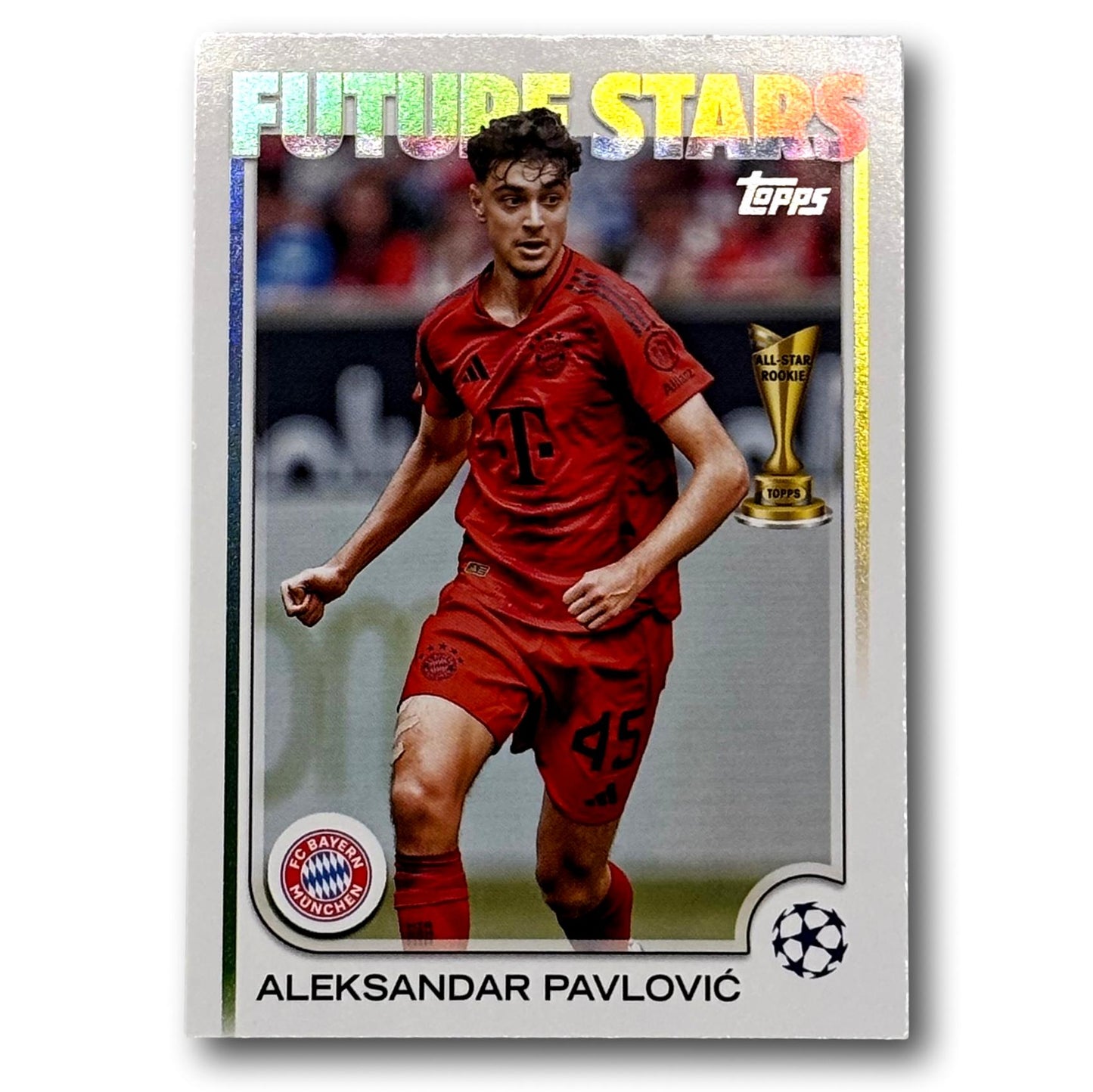 Topps Compétitions interclubs de l'UEFA 2024/25 - Futures stars / All-Star Rookie - Aleksandar Pavlović