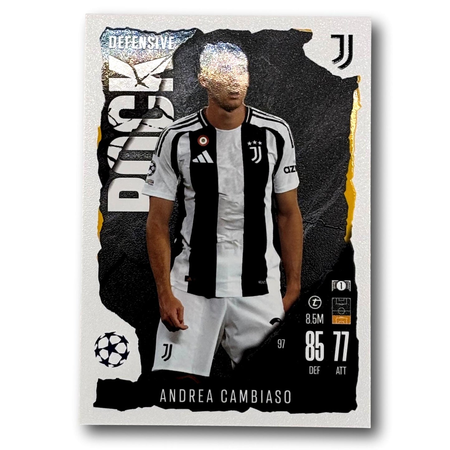 Topps Match Attax 2024/25 - Defensive Rock - Andrea Cambiaso