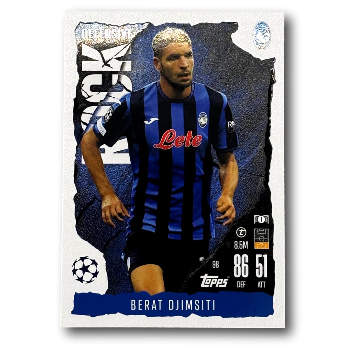 Topps Match Attax 2024/25 - Roche défensive - Berat Djimsiti