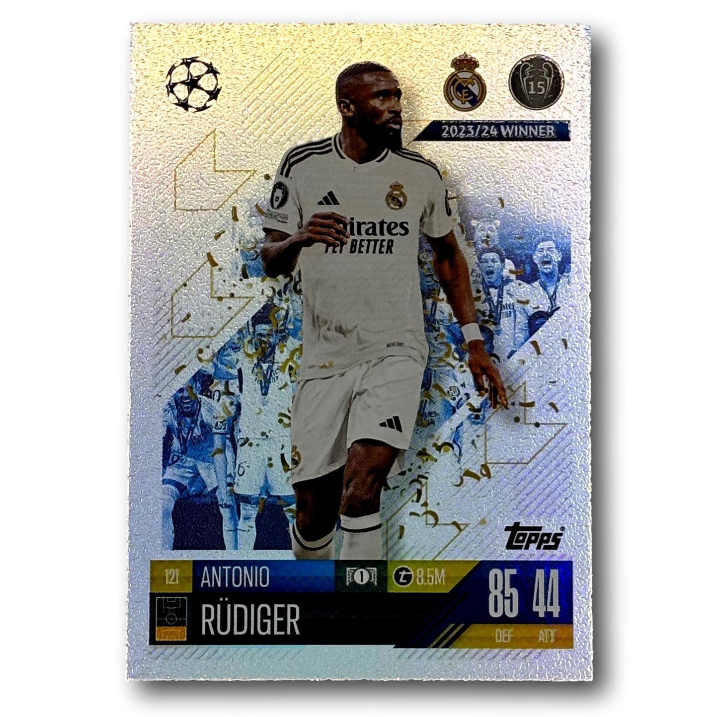 Topps Match Attax 2024/25 - Vainqueur 2023/24 - Antonio Rüdiger
