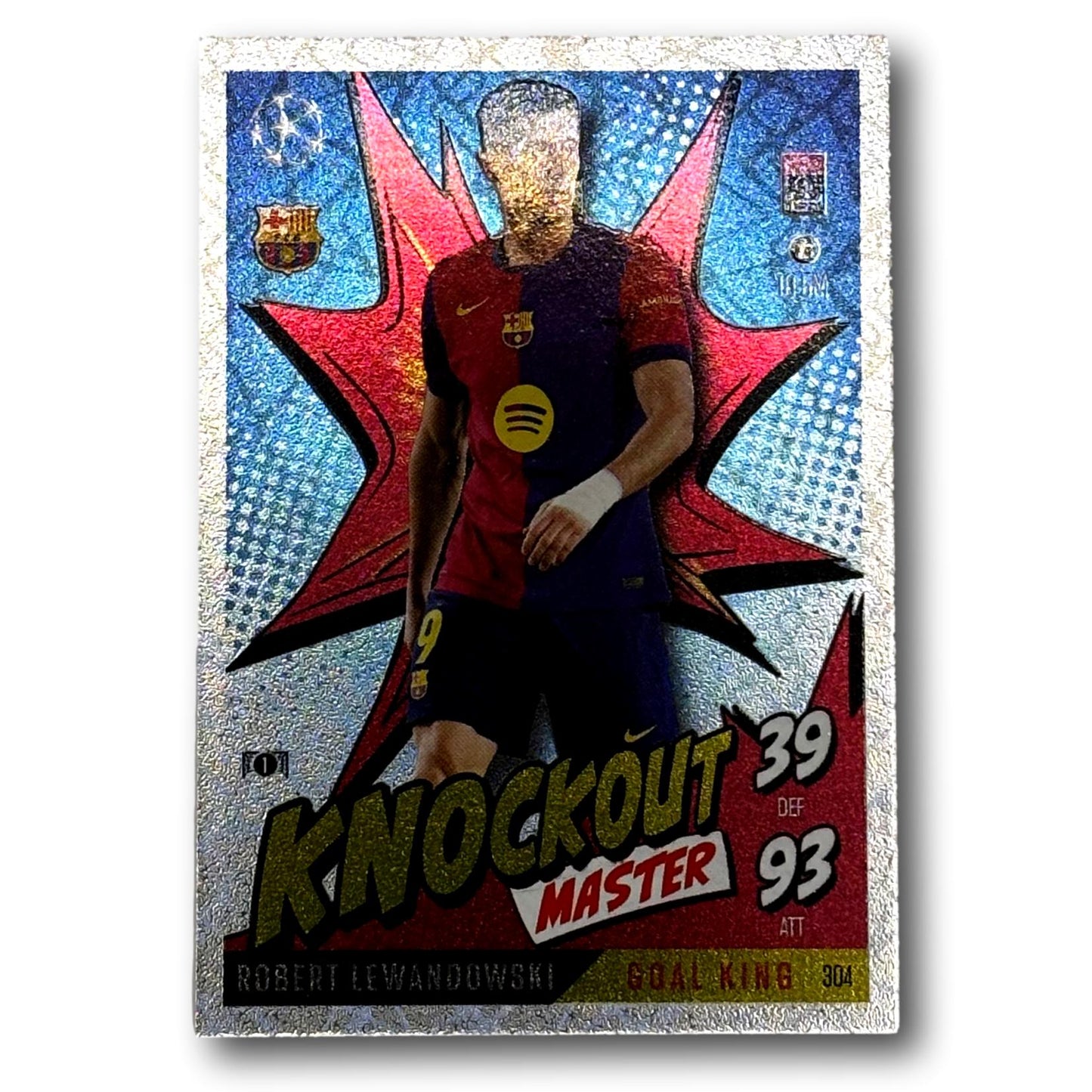 Topps Match Attax 2024/25 - Roi des buts / Maître des éliminations - Robert Lewandowski