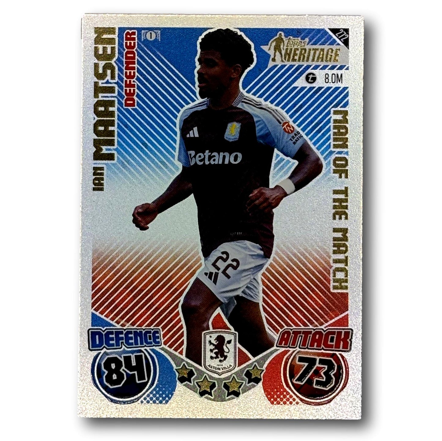 Topps Match Attax 2024/25 - Homme du match / Défenseur - Ian Maatsen